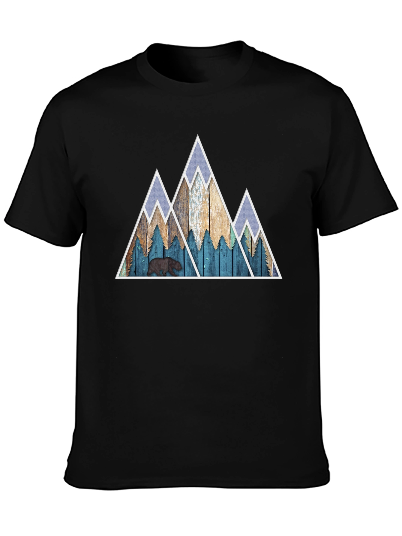 Mountain Bear Graphic T-Shirt