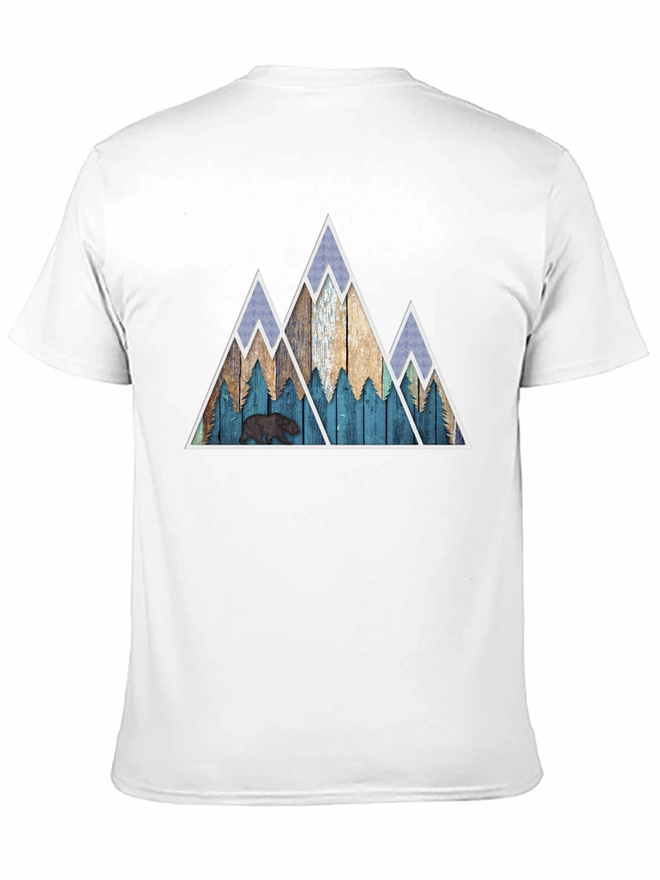 Mountain Bear Graphic T-Shirt