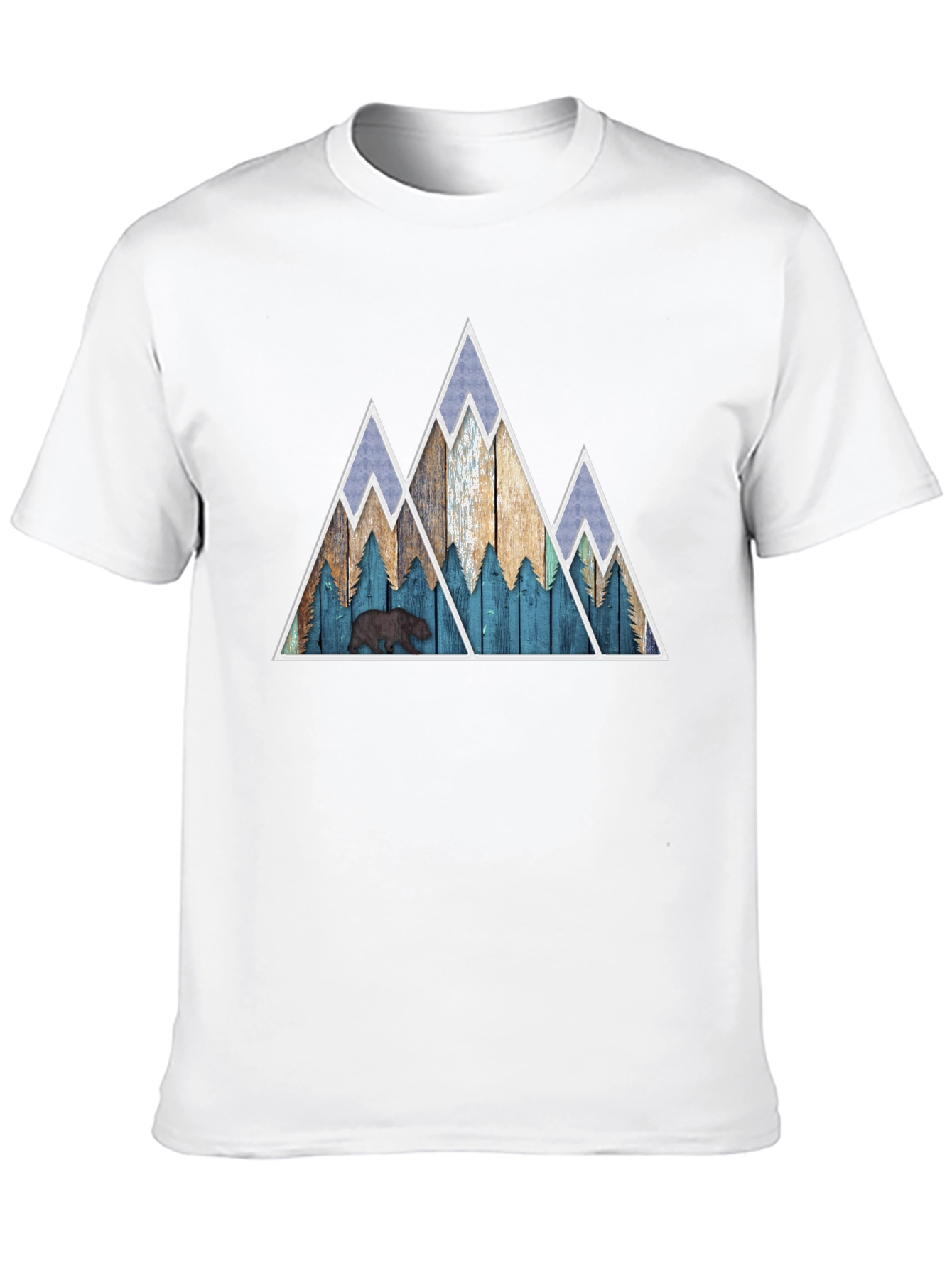 Mountain Bear Graphic T-Shirt