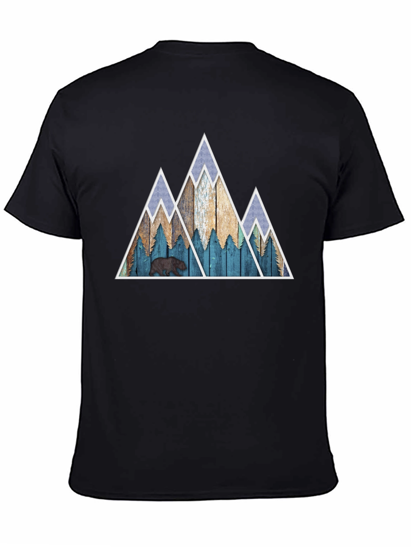Mountain Bear Graphic T-Shirt