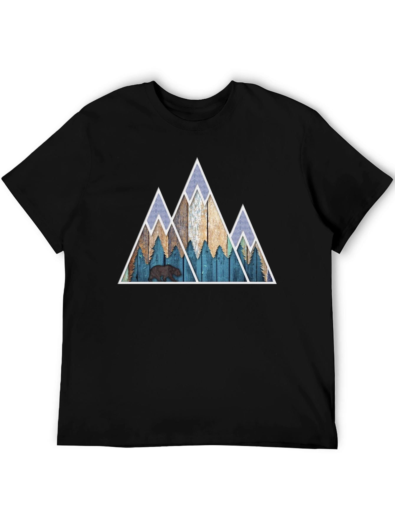 Mountain Bear Graphic T-Shirt