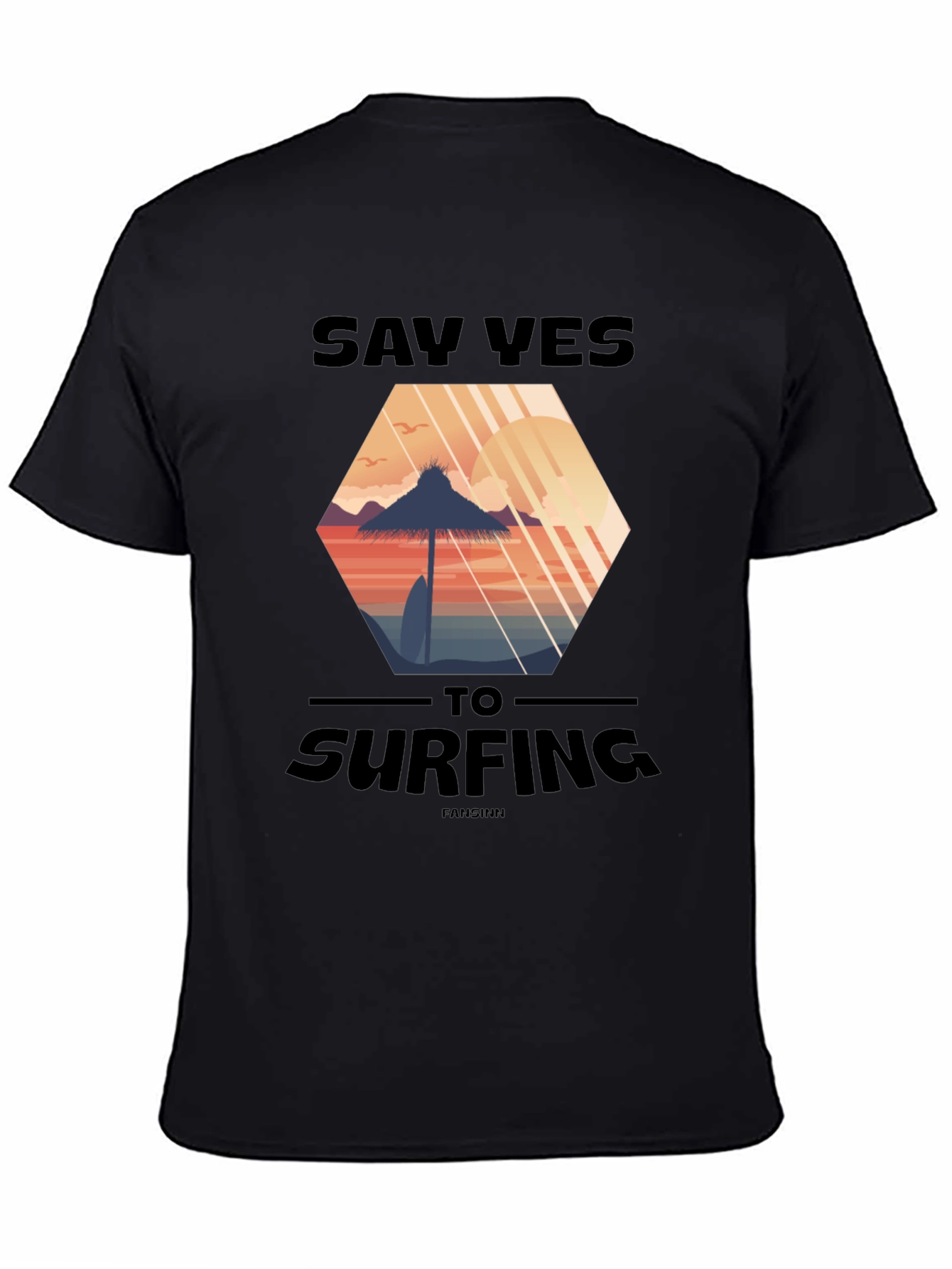 Say Yes to Surfing T-Shirt - Beach Vibes Tee