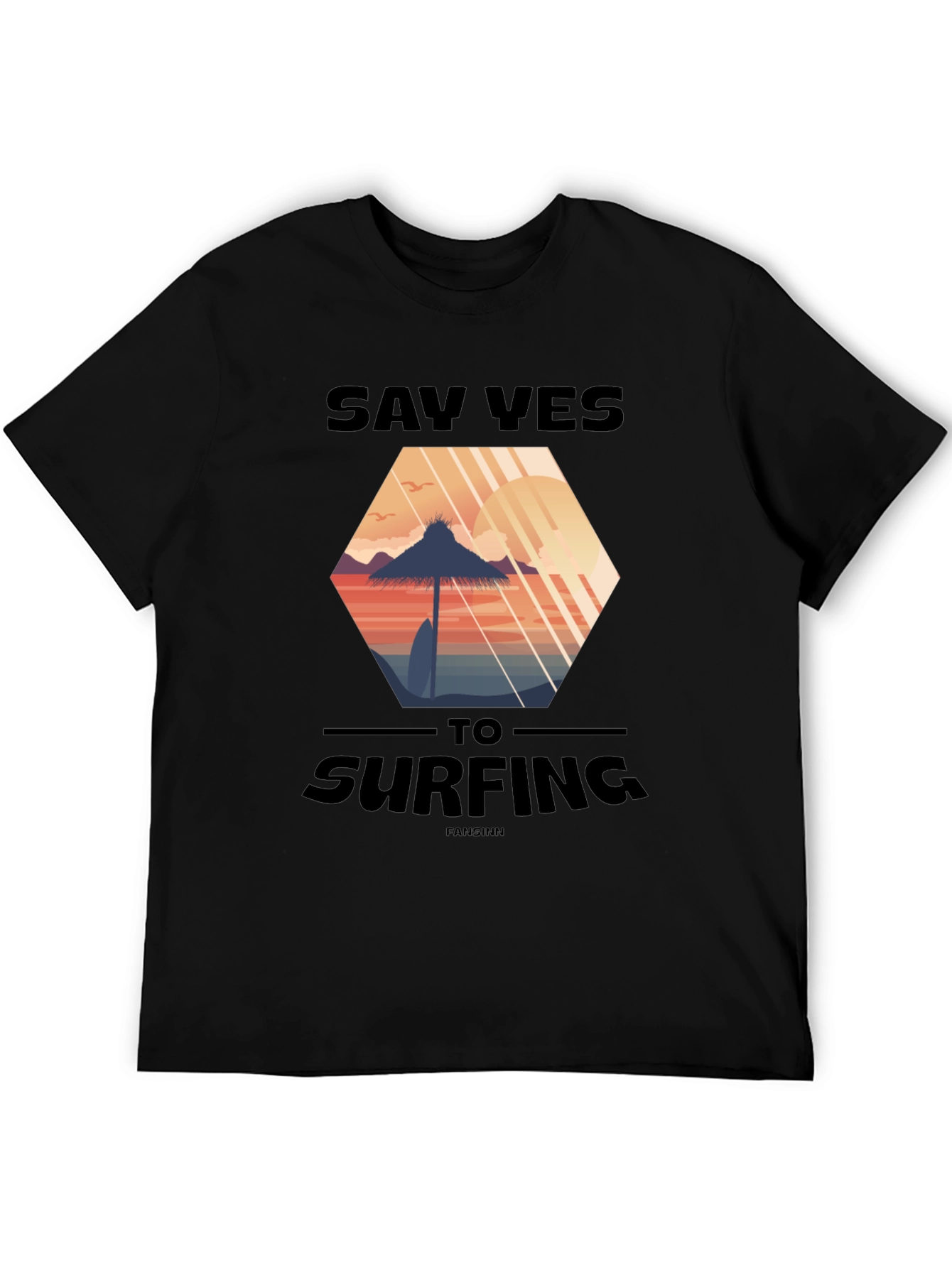 Say Yes to Surfing T-Shirt - Beach Vibes Tee