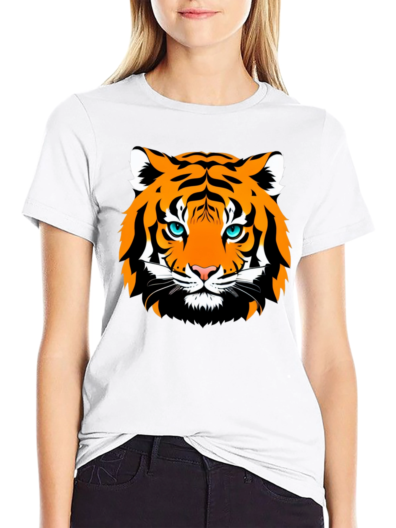 Tiger Graphic Black T-Shirt - Stylish Mens Fashion