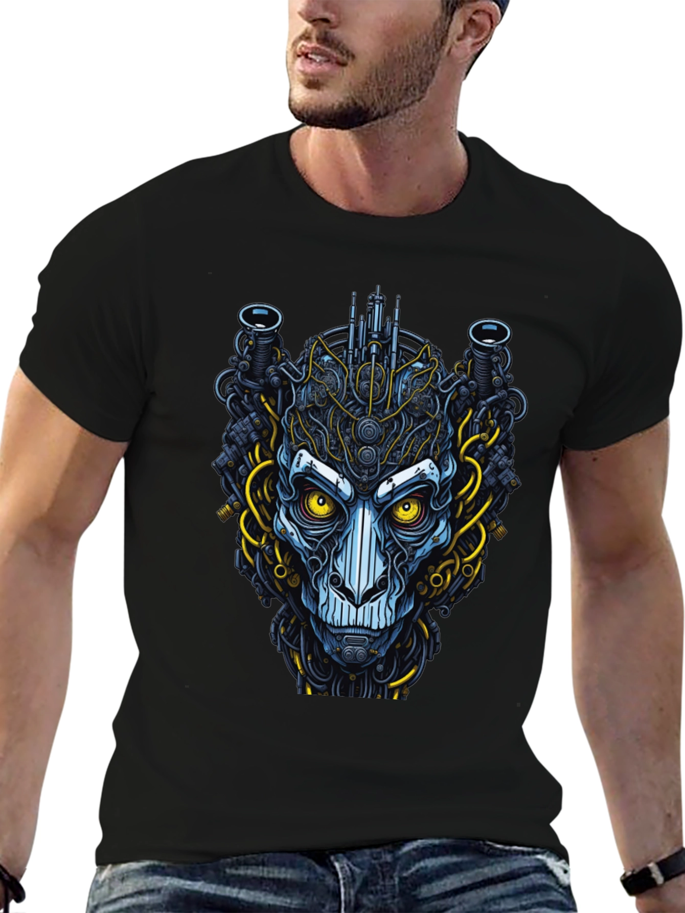 Cyberpunk Lion T-Shirt