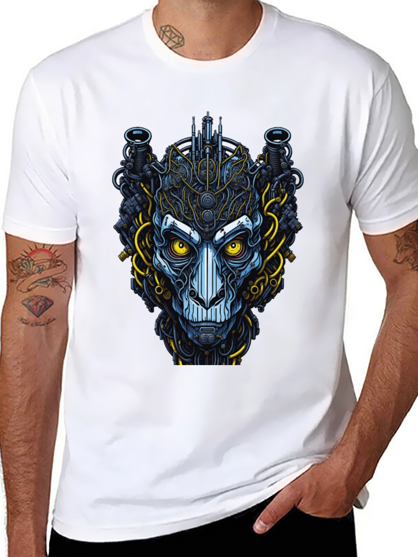 Cyberpunk Lion T-Shirt