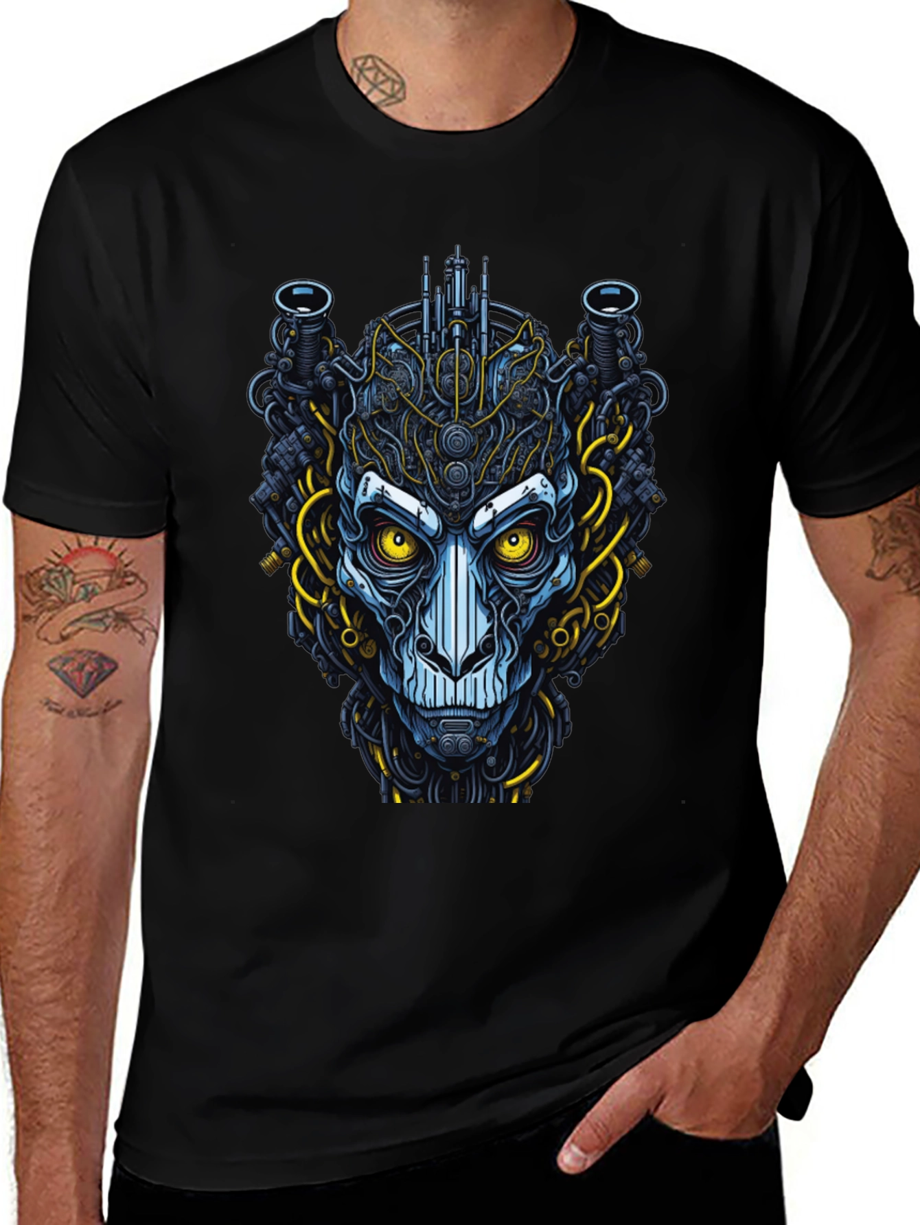 Cyberpunk Lion T-Shirt