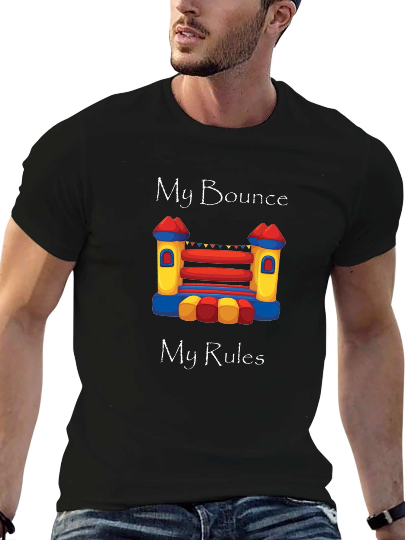 My Bounce My Rules Black T-Shirt