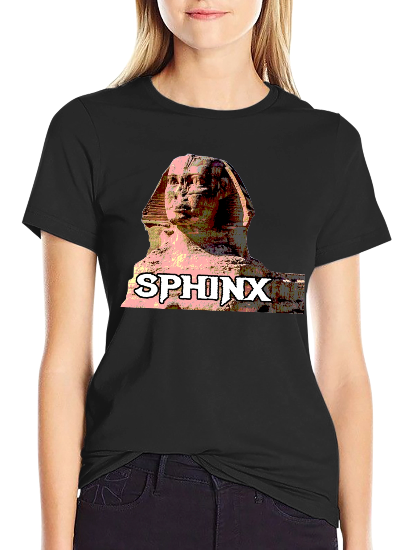 Sphinx Graphic Tee - Ancient Egypt T-Shirt