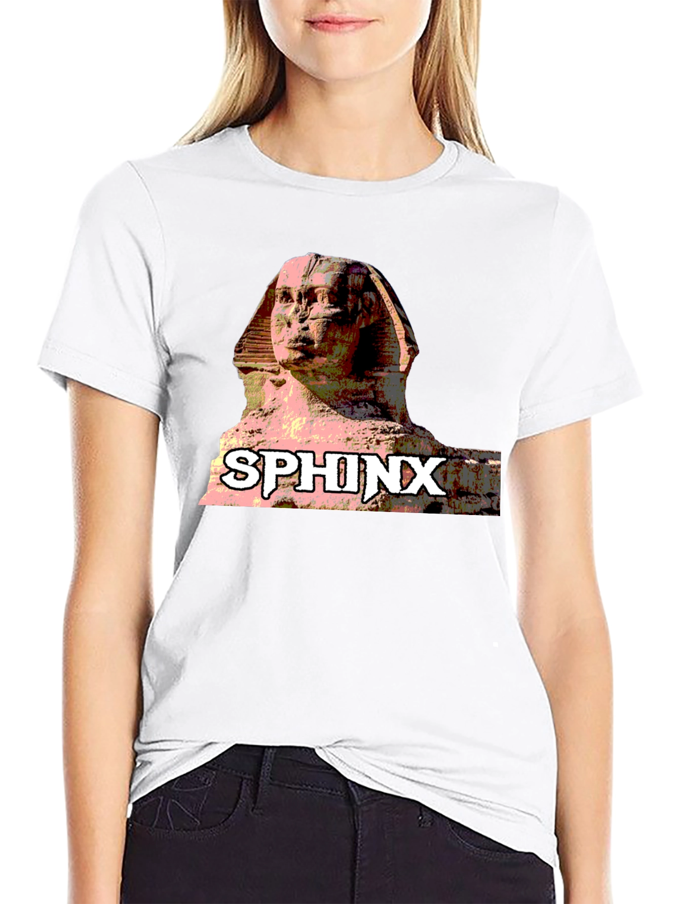 Sphinx Graphic Tee - Ancient Egypt T-Shirt