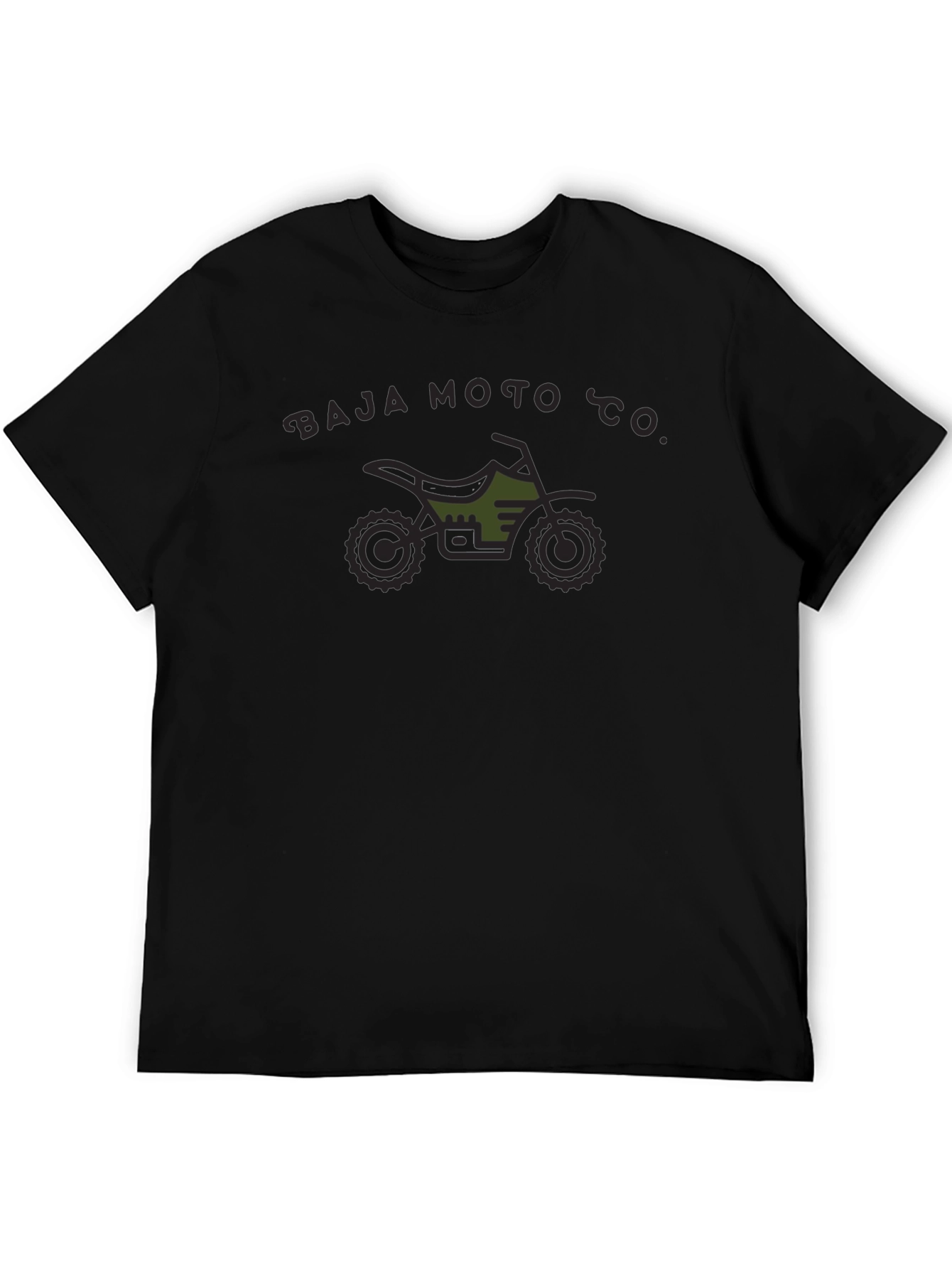 Baja Moto Co. Graphic T-Shirt - Black