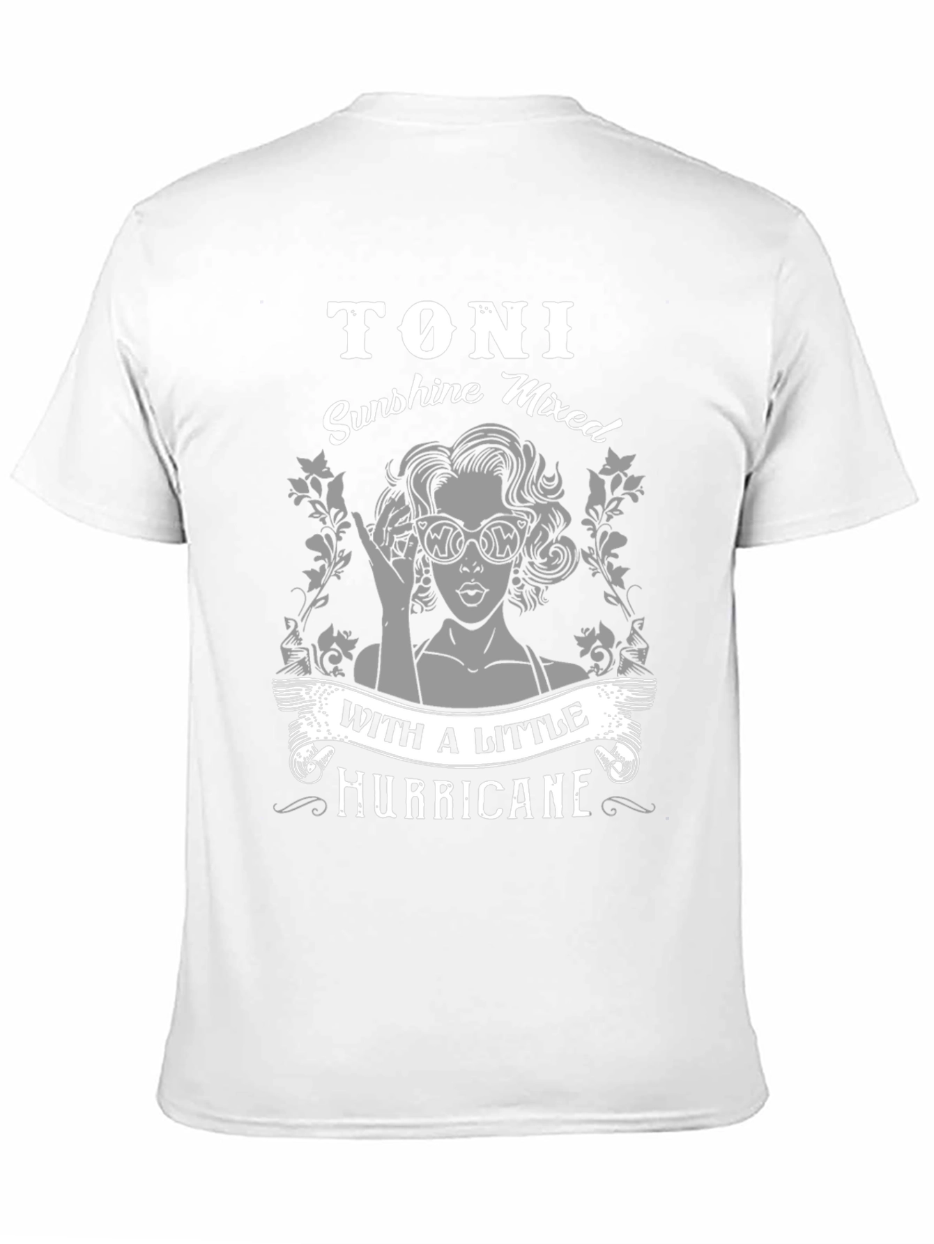 Toni Sunshine & Hurricane T-Shirt - Unisex Black Tee
