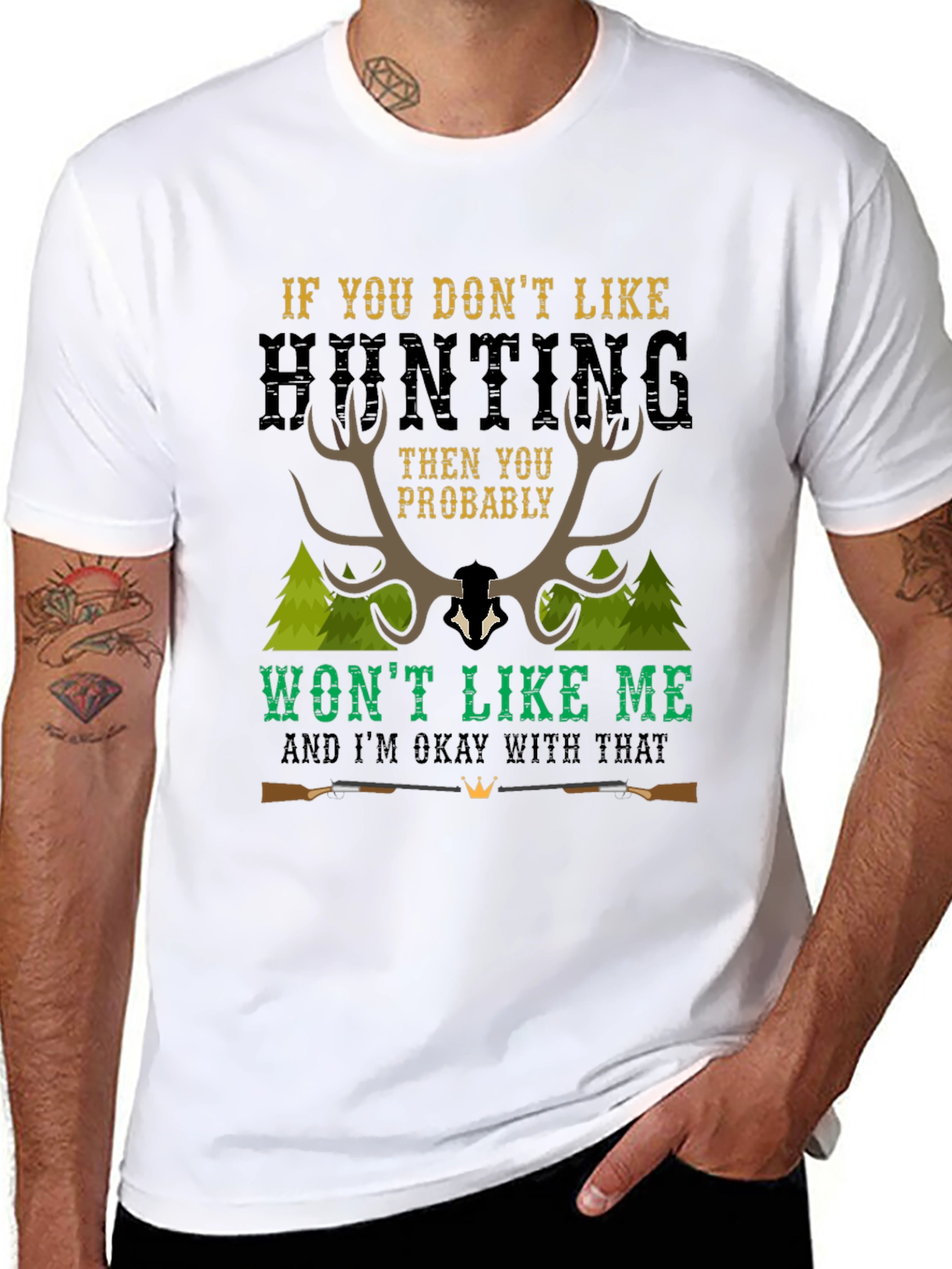 Hunting Statement Graphic Tee