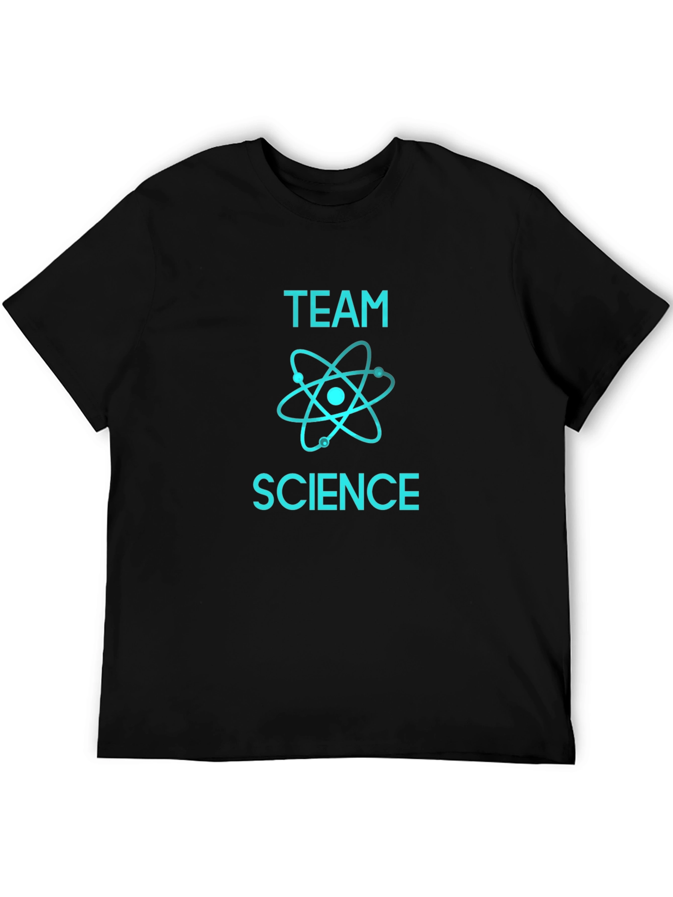 Team Science Graphic Tee - Cool Black T-Shirt