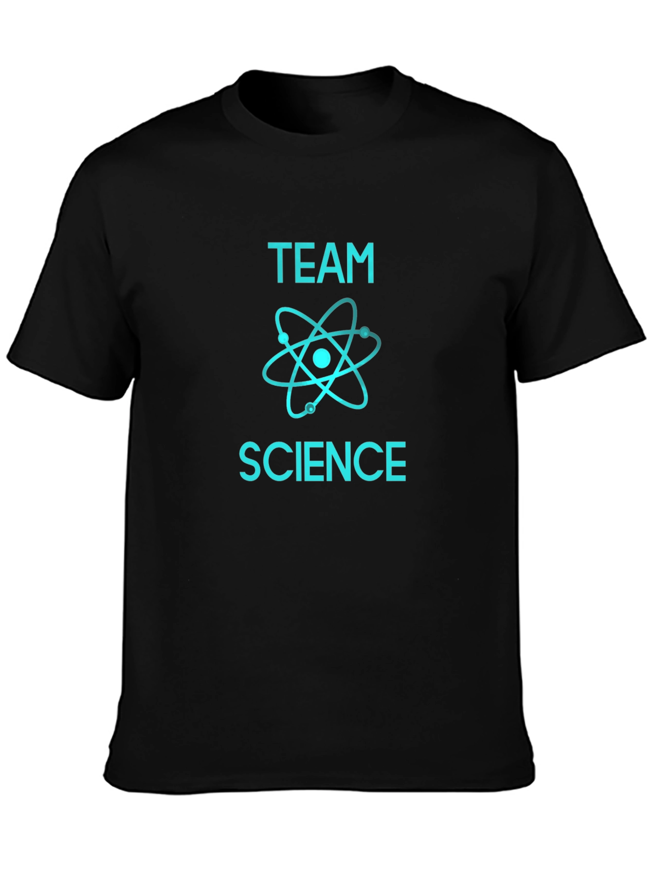 Team Science Graphic Tee - Cool Black T-Shirt