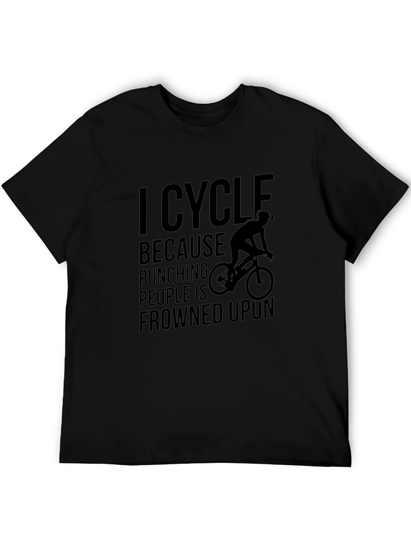 I Cycle Funny Graphic T-Shirt - Cycling Humor