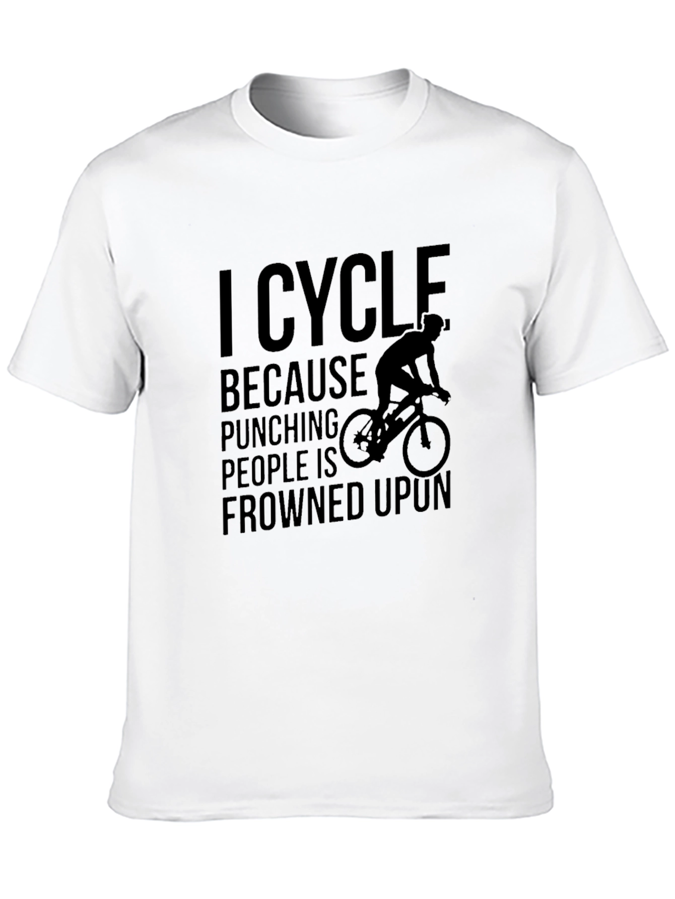 I Cycle Funny Graphic T-Shirt - Cycling Humor