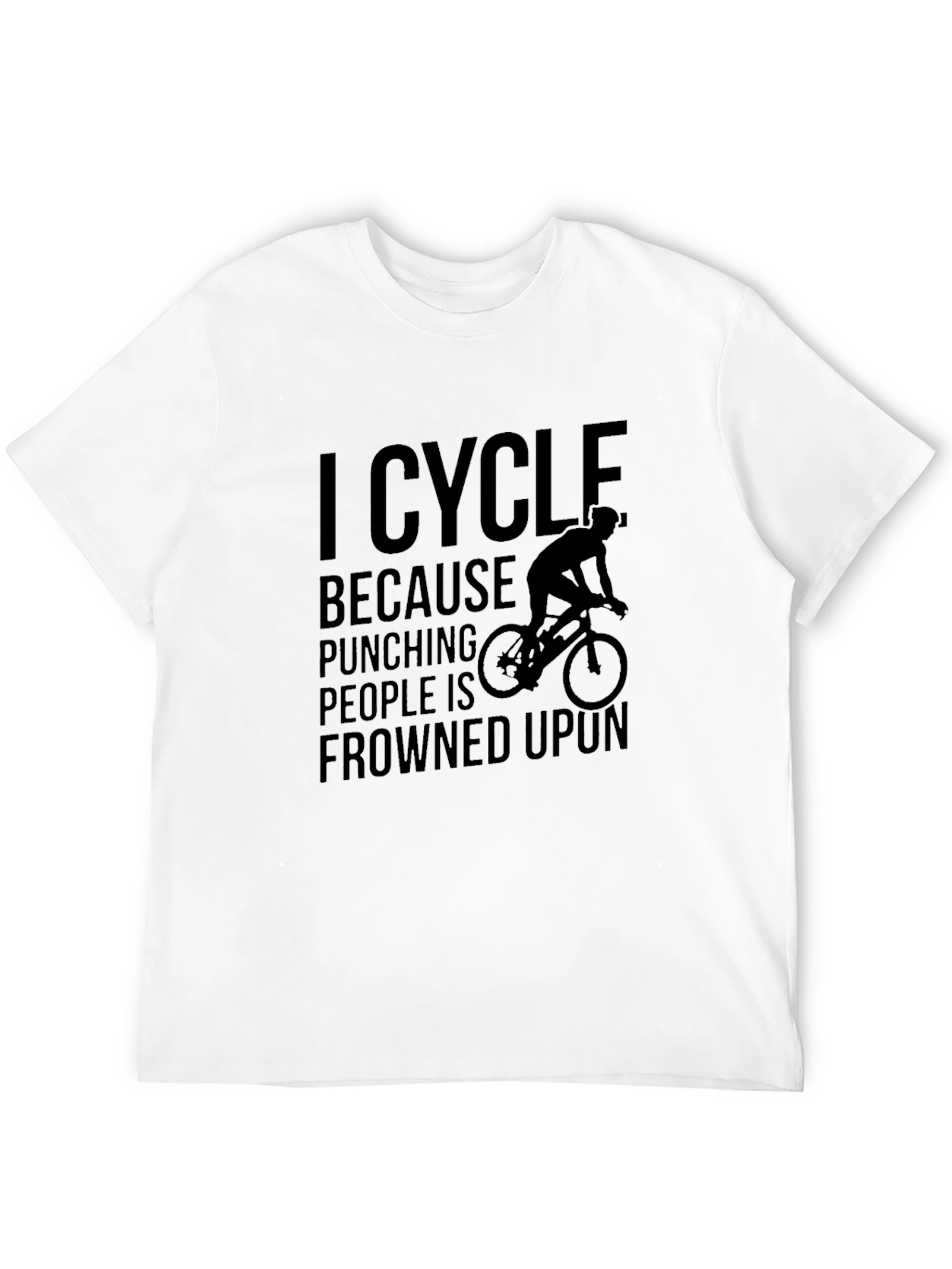 I Cycle Funny Graphic T-Shirt - Cycling Humor