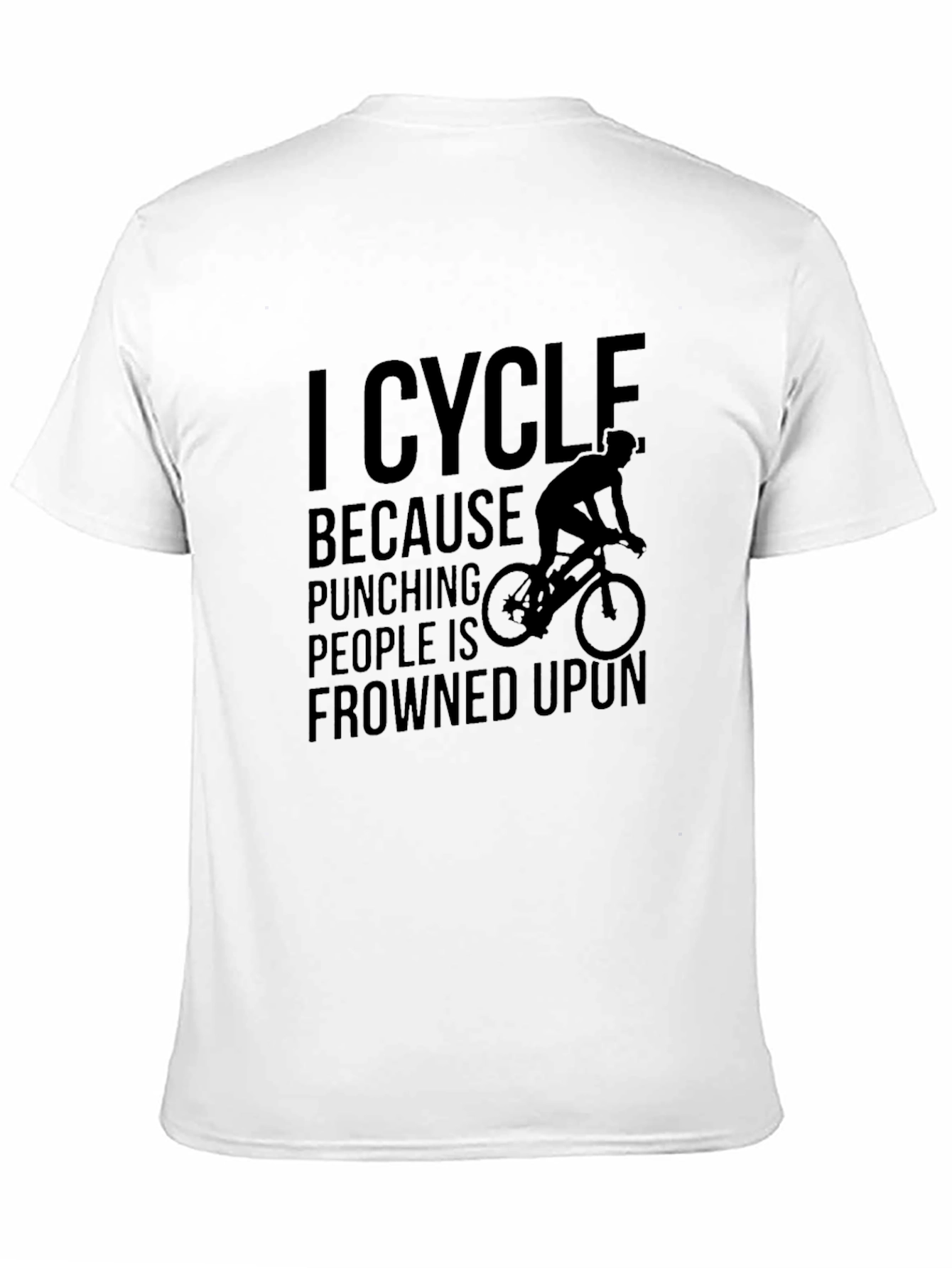 I Cycle Funny Graphic T-Shirt - Cycling Humor