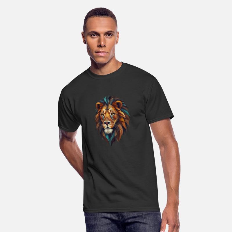 _Craft_a_geometric_lion_design_with_geometric_