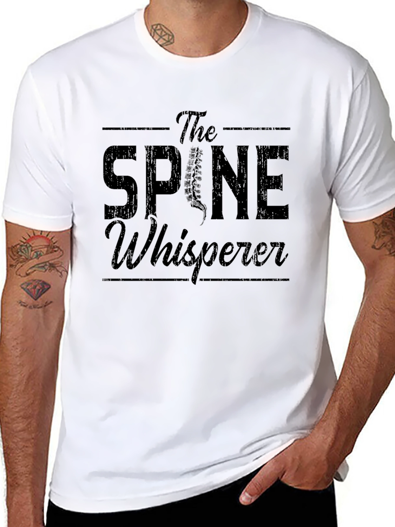 The Spine Whisperer Graphic T-Shirt