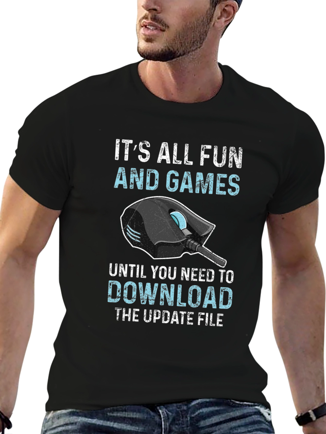 Gamer T-Shirt - Funny Gaming Update Quote