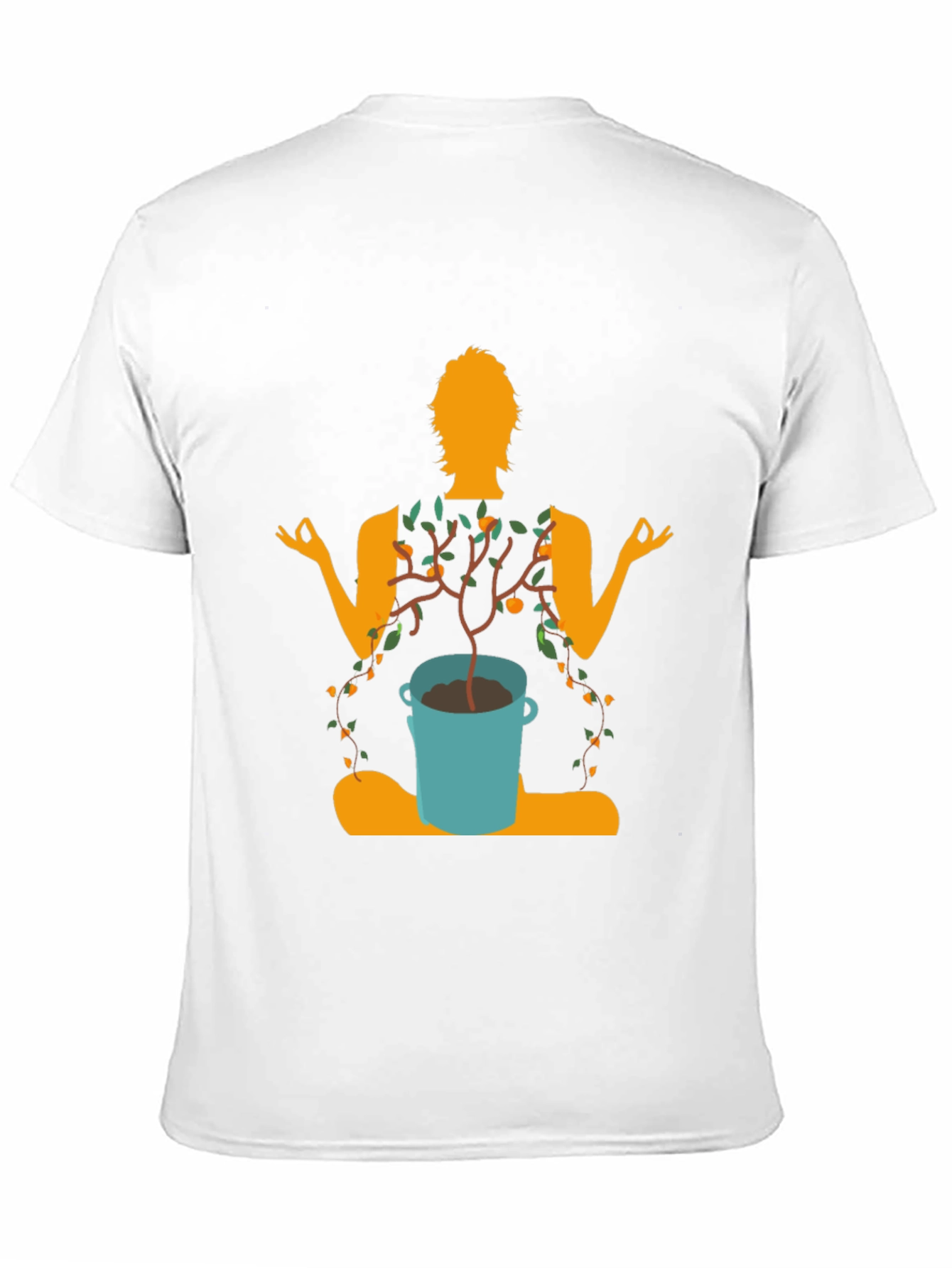 Zen Garden T-Shirt - Meditating Tree Graphic Tee