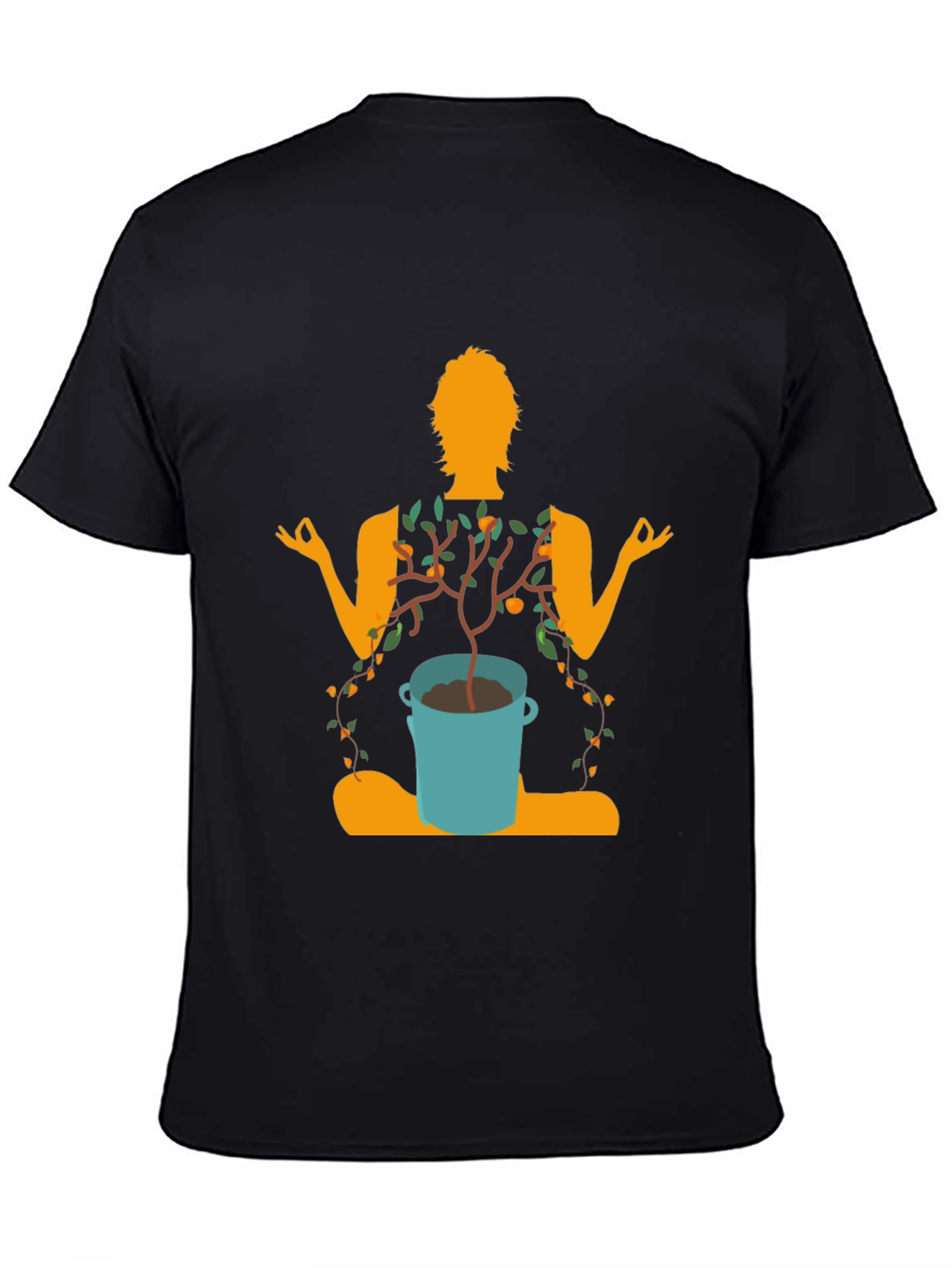 Zen Garden T-Shirt - Meditating Tree Graphic Tee