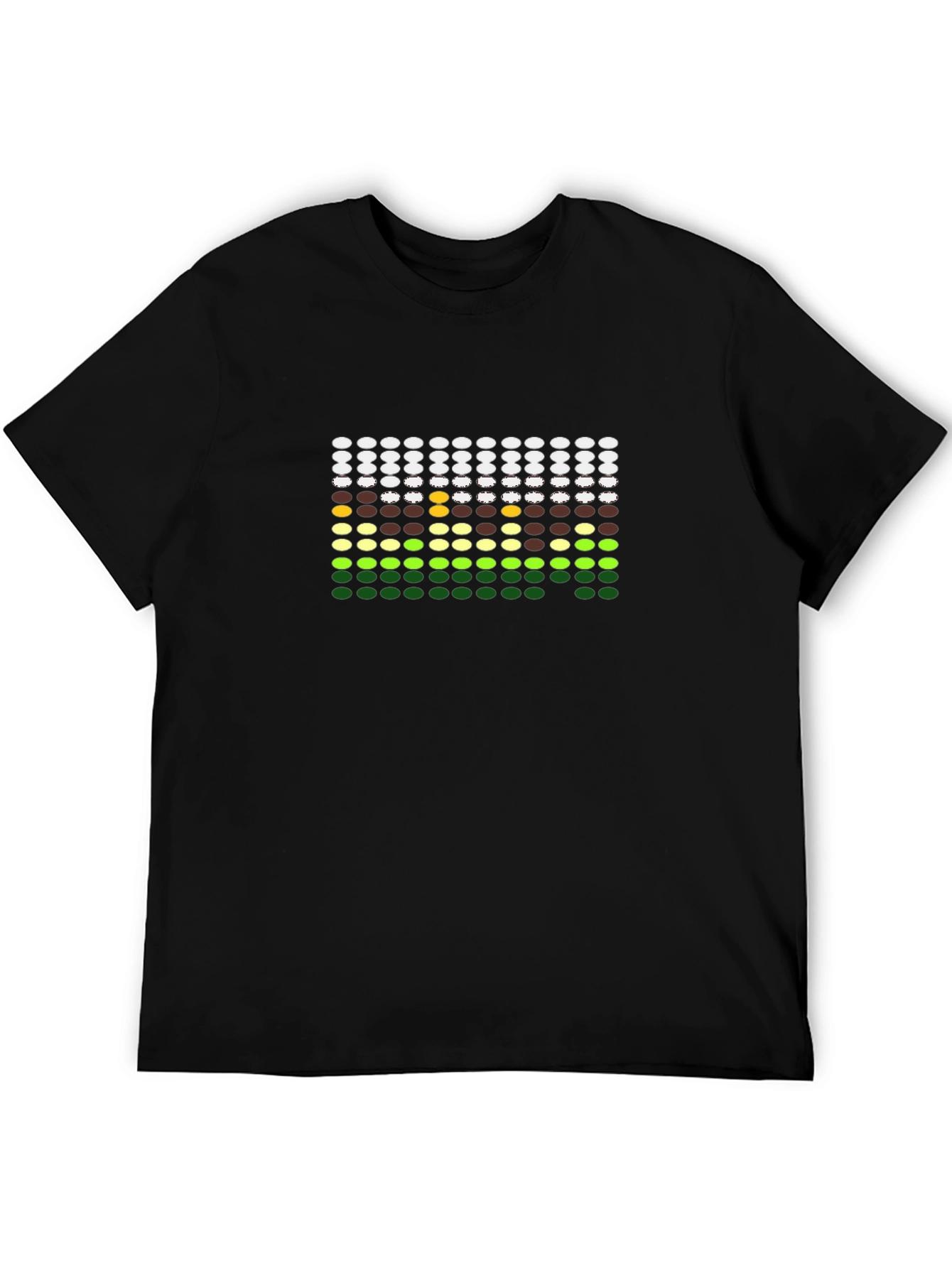 Retro LED Equalizer T-Shirt - Black