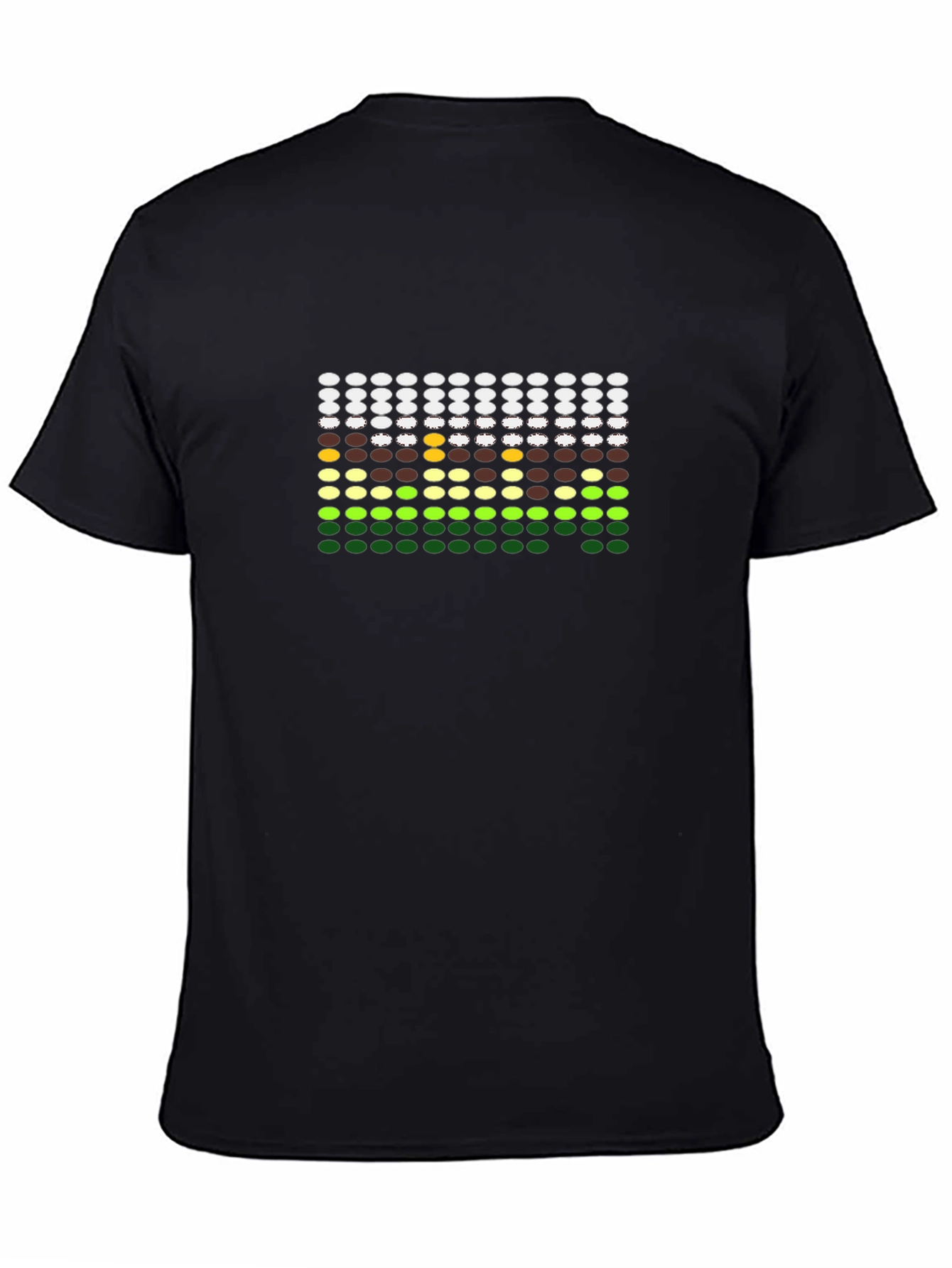 Retro LED Equalizer T-Shirt - Black