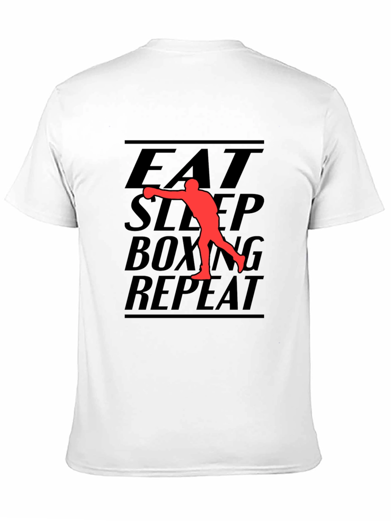 Eat Sleep Boxing Repeat Graphic Tee