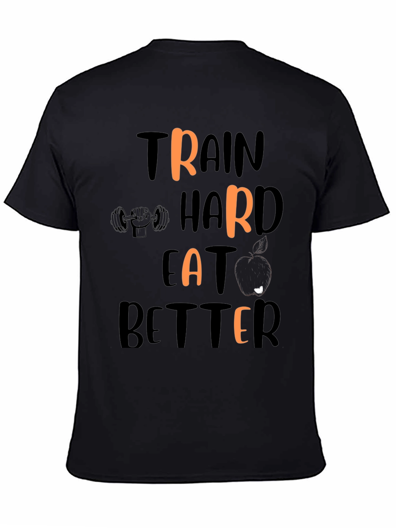 Train Hard Eat Better Graphic Tee