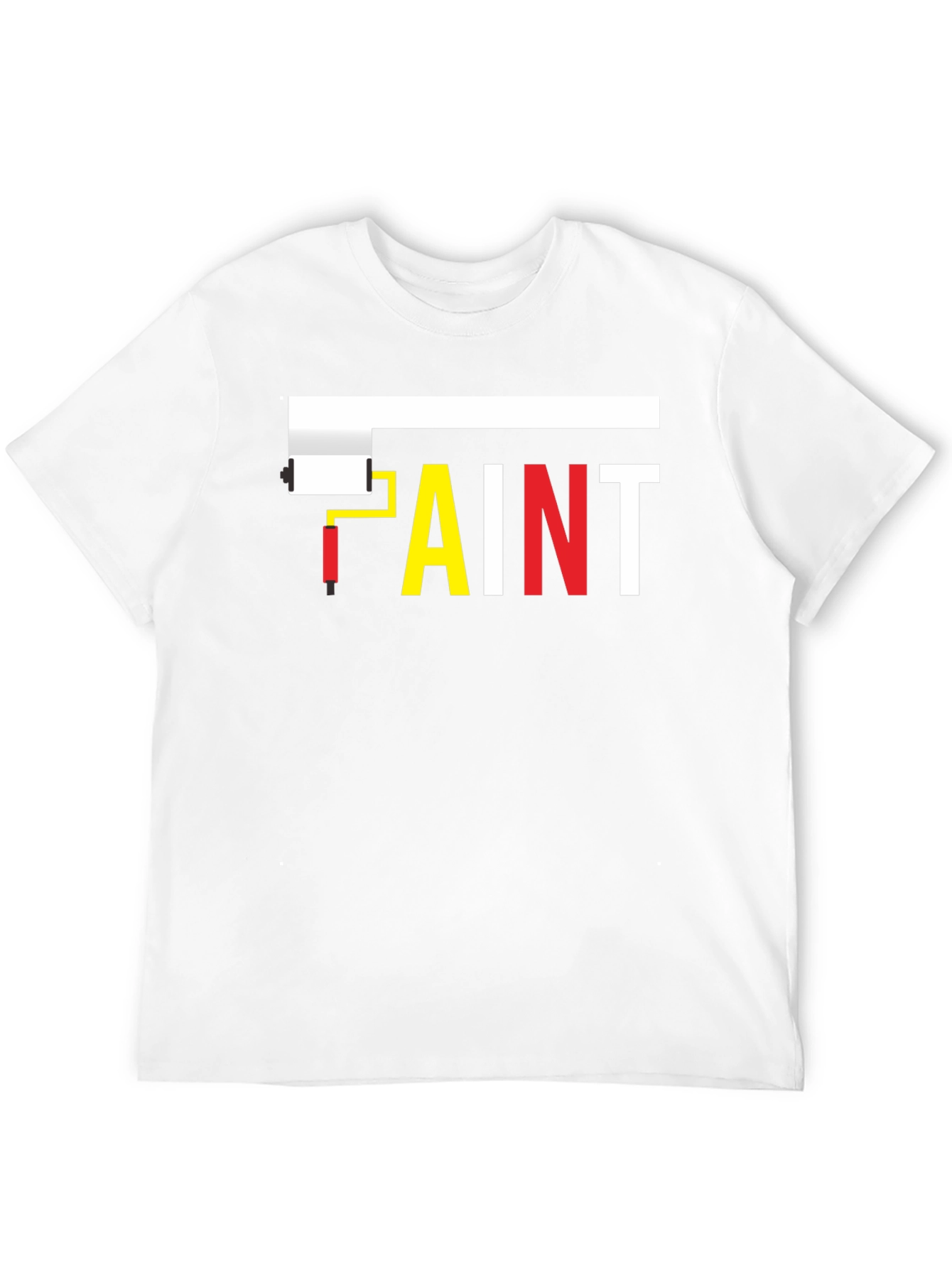 Paint Roller T-Shirt - Creative Graphic Tee