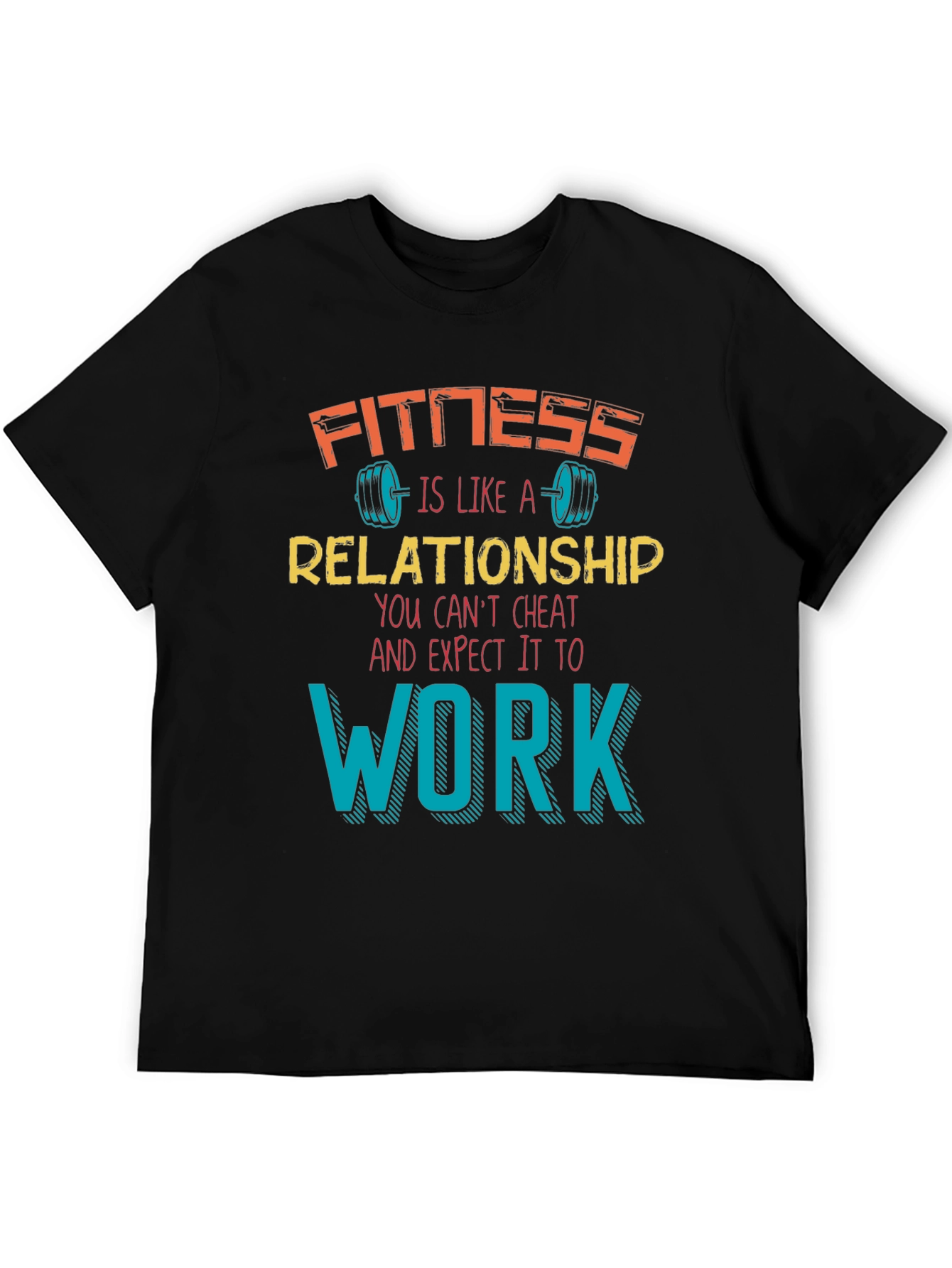 Fitness Relationship Graphic Tee