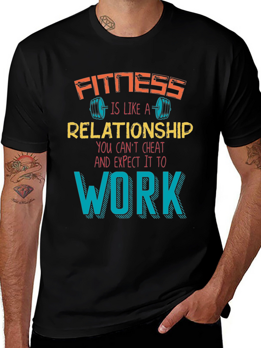 Fitness Relationship Graphic Tee