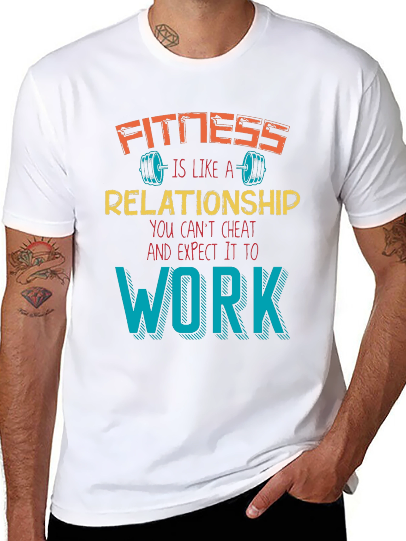 Fitness Relationship Graphic Tee