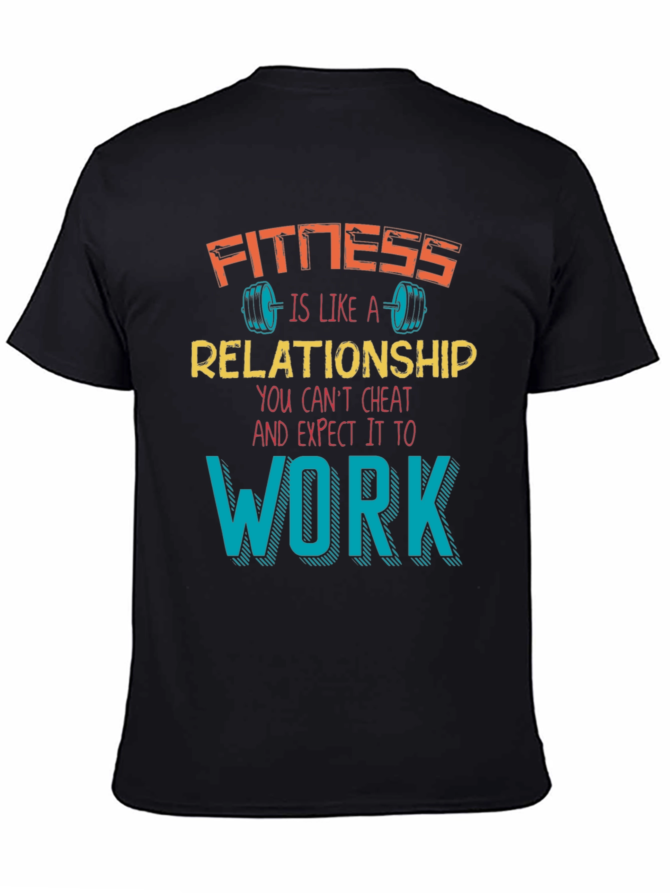 Fitness Relationship Graphic Tee