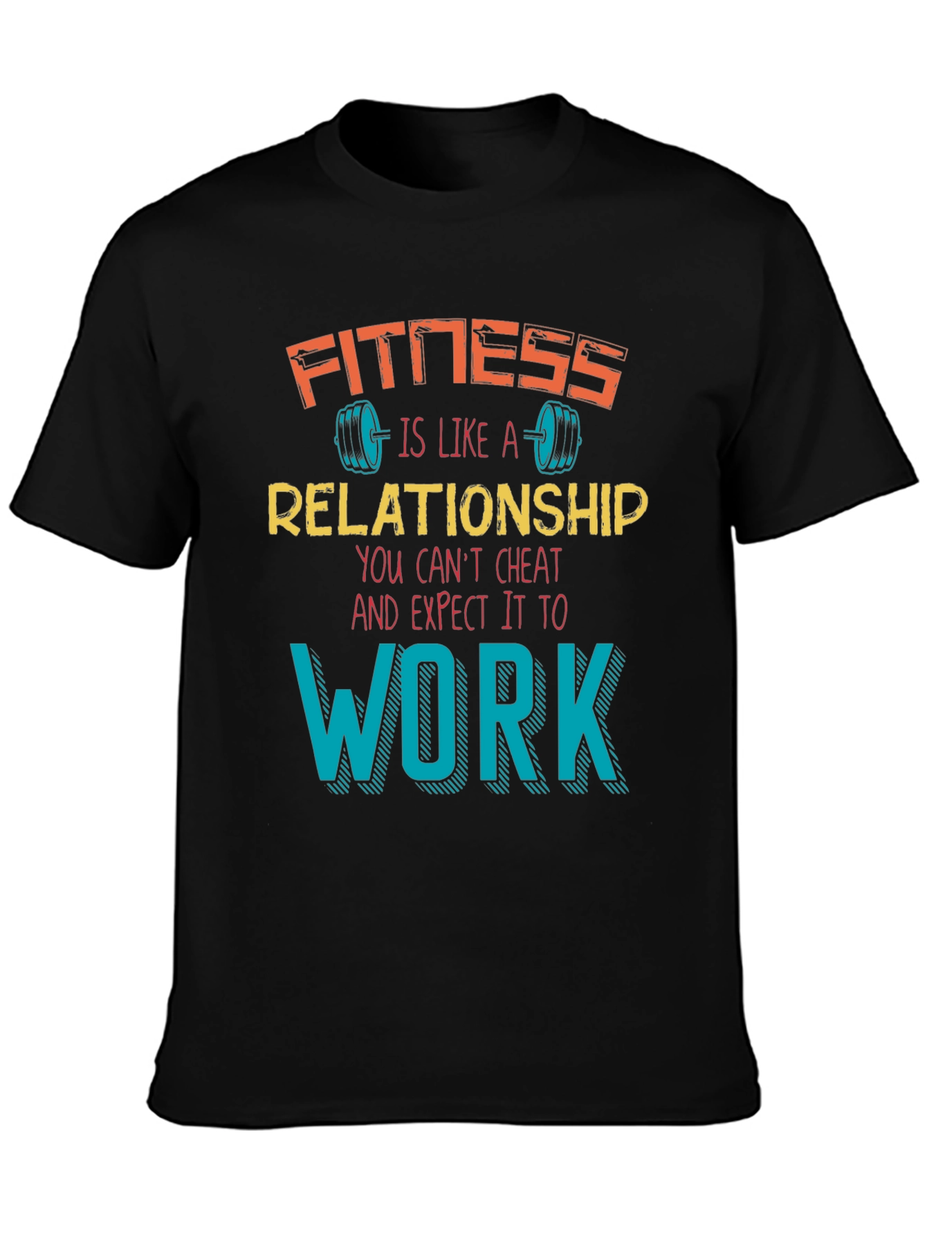 Fitness Relationship Graphic Tee