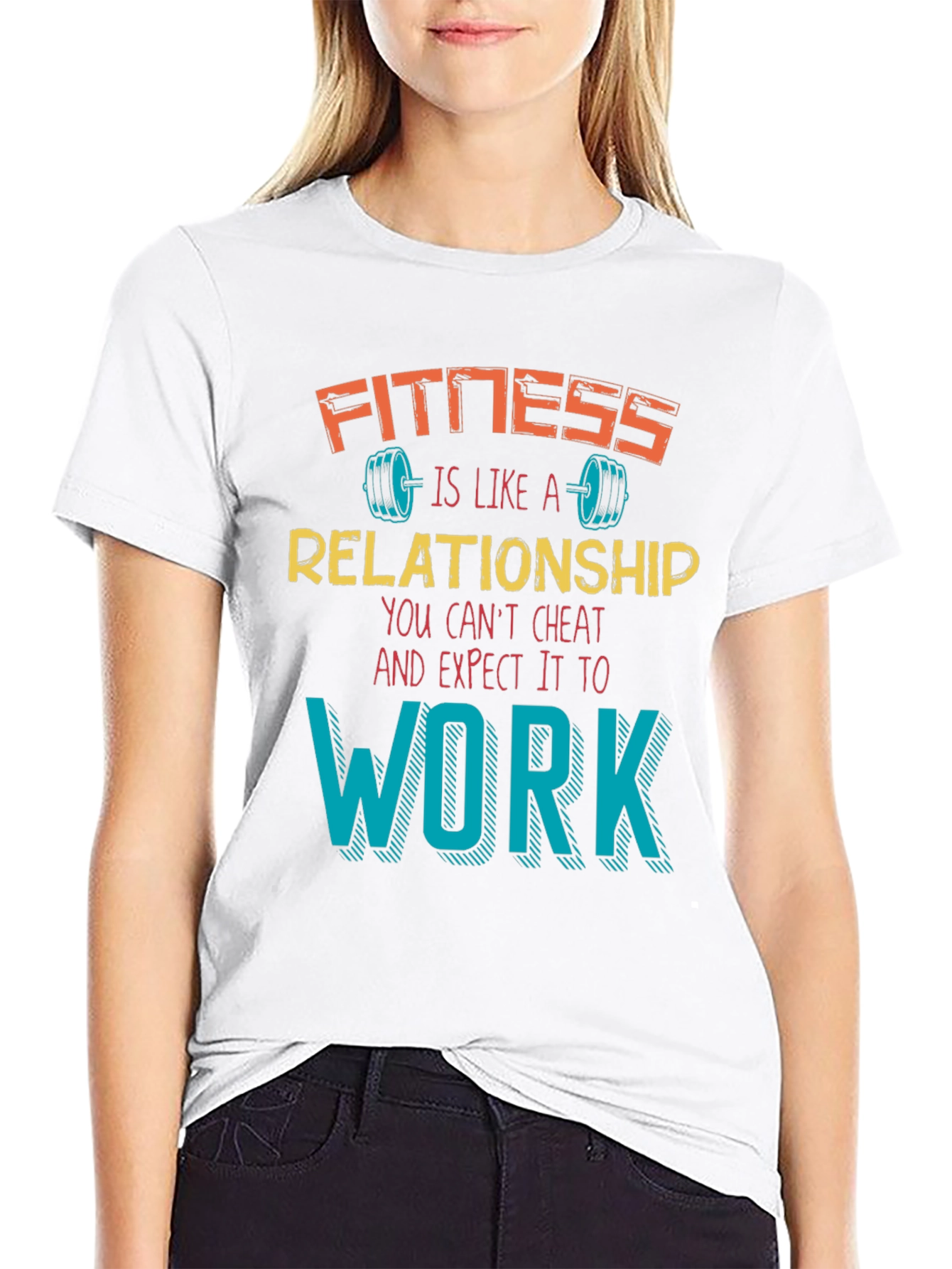 Fitness Relationship Graphic Tee