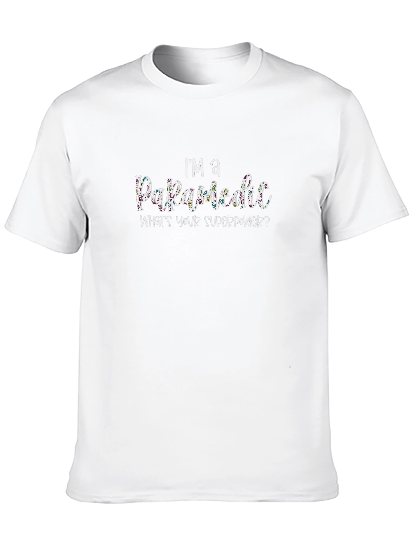 Paramedic Superpower Graphic Tee - Black