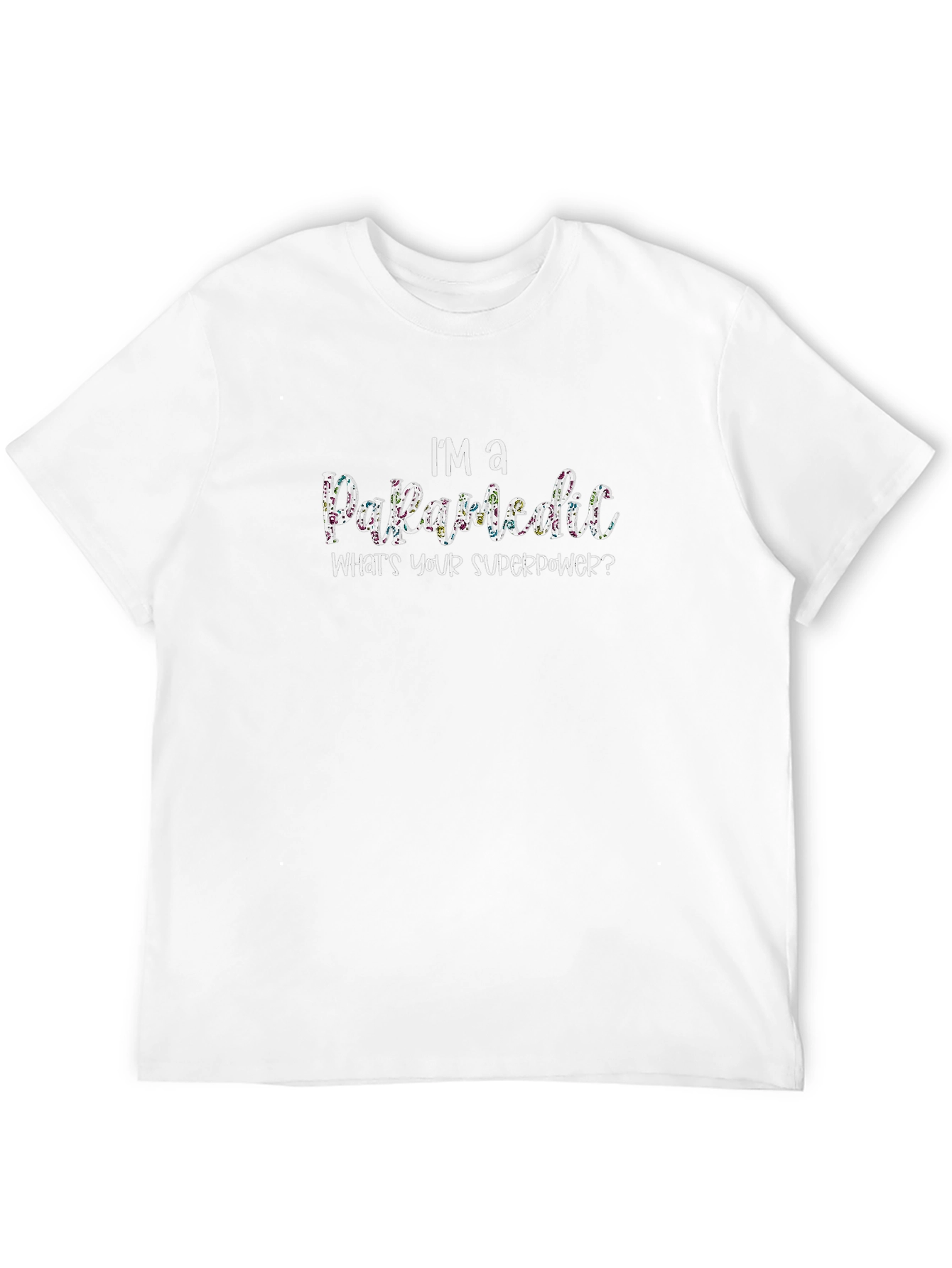Paramedic Superpower Graphic Tee - Black