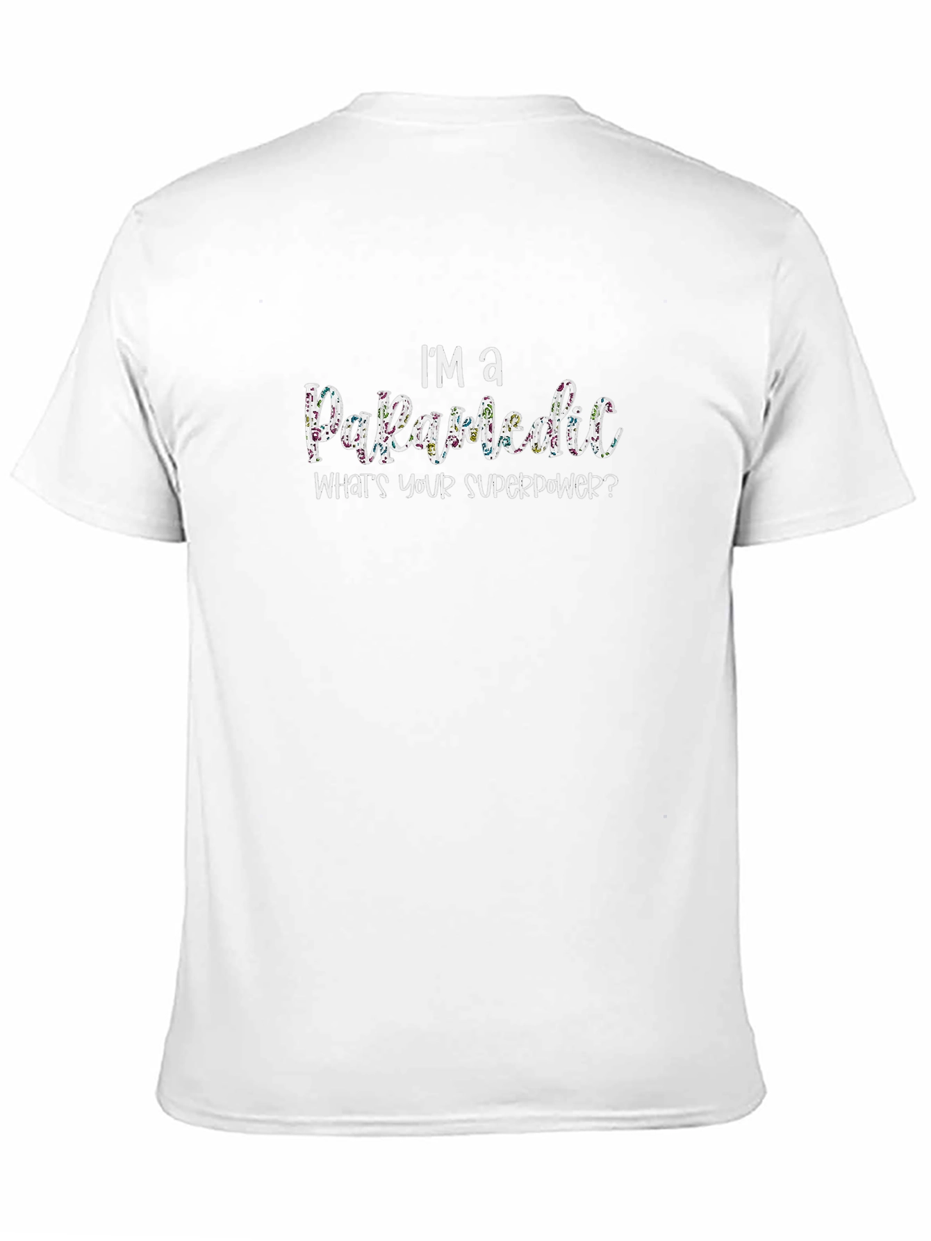 Paramedic Superpower Graphic Tee - Black