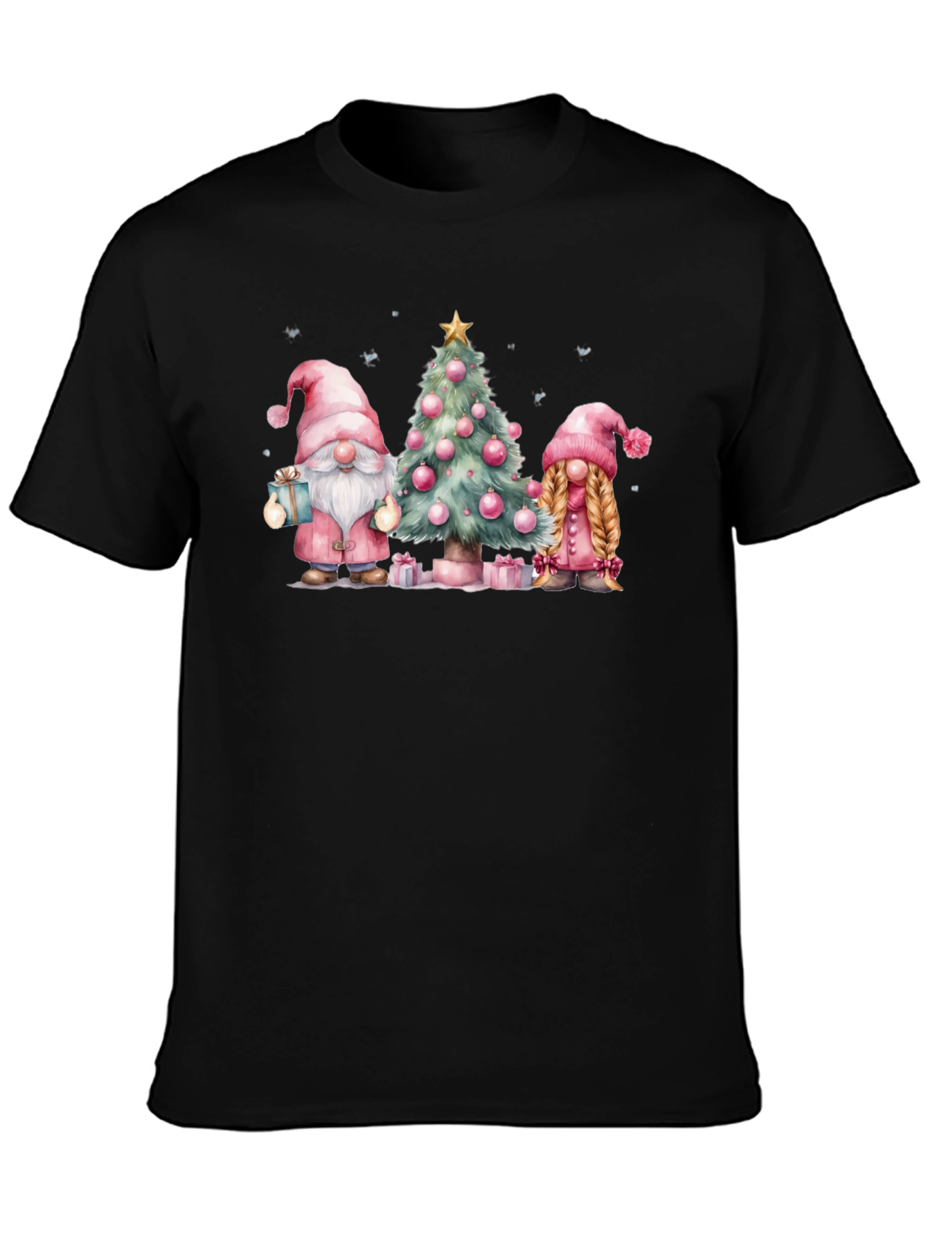 Festive Gnomes Christmas T-Shirt