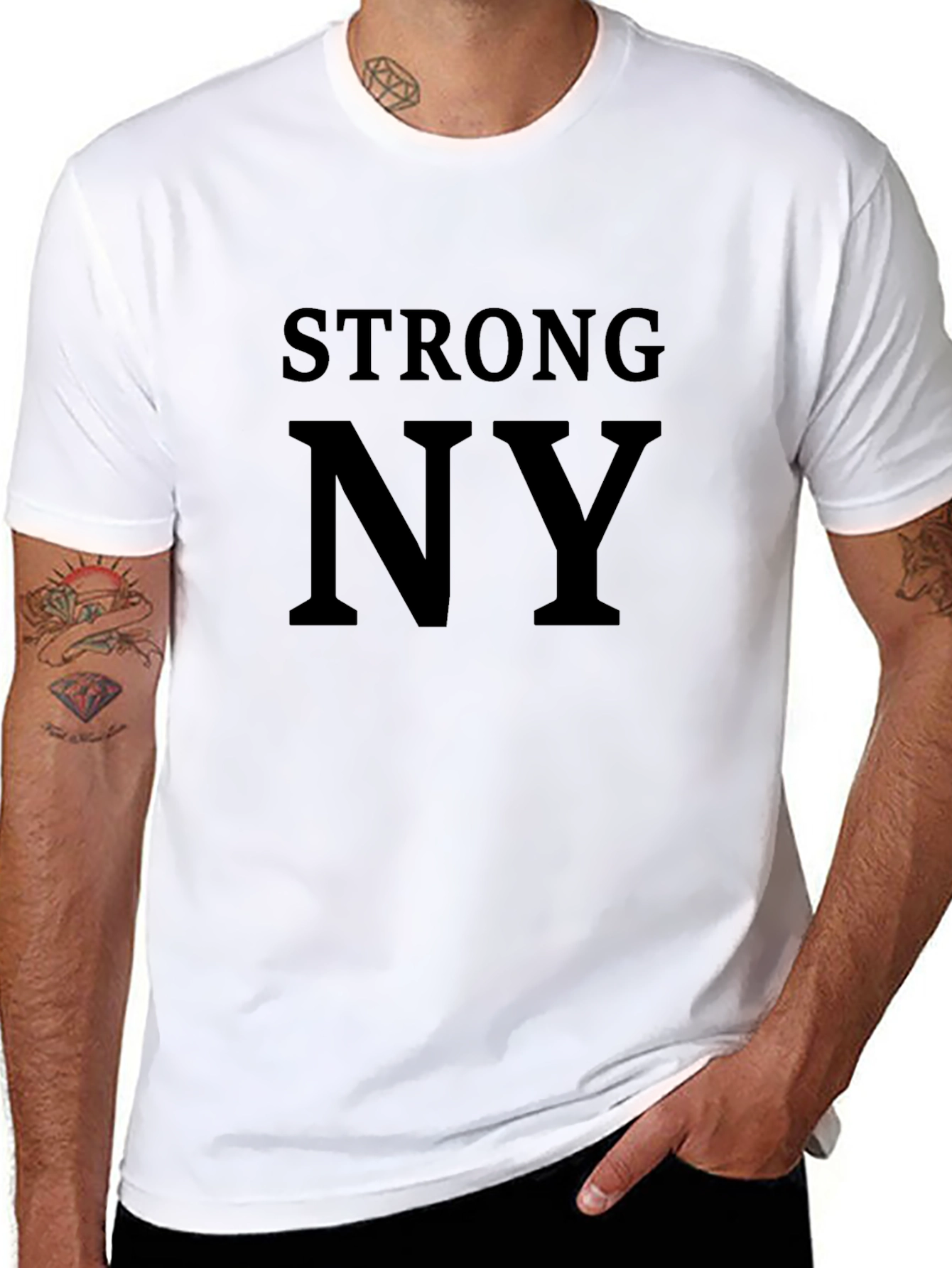 Strong NY Graphic Tee - Classic Fit