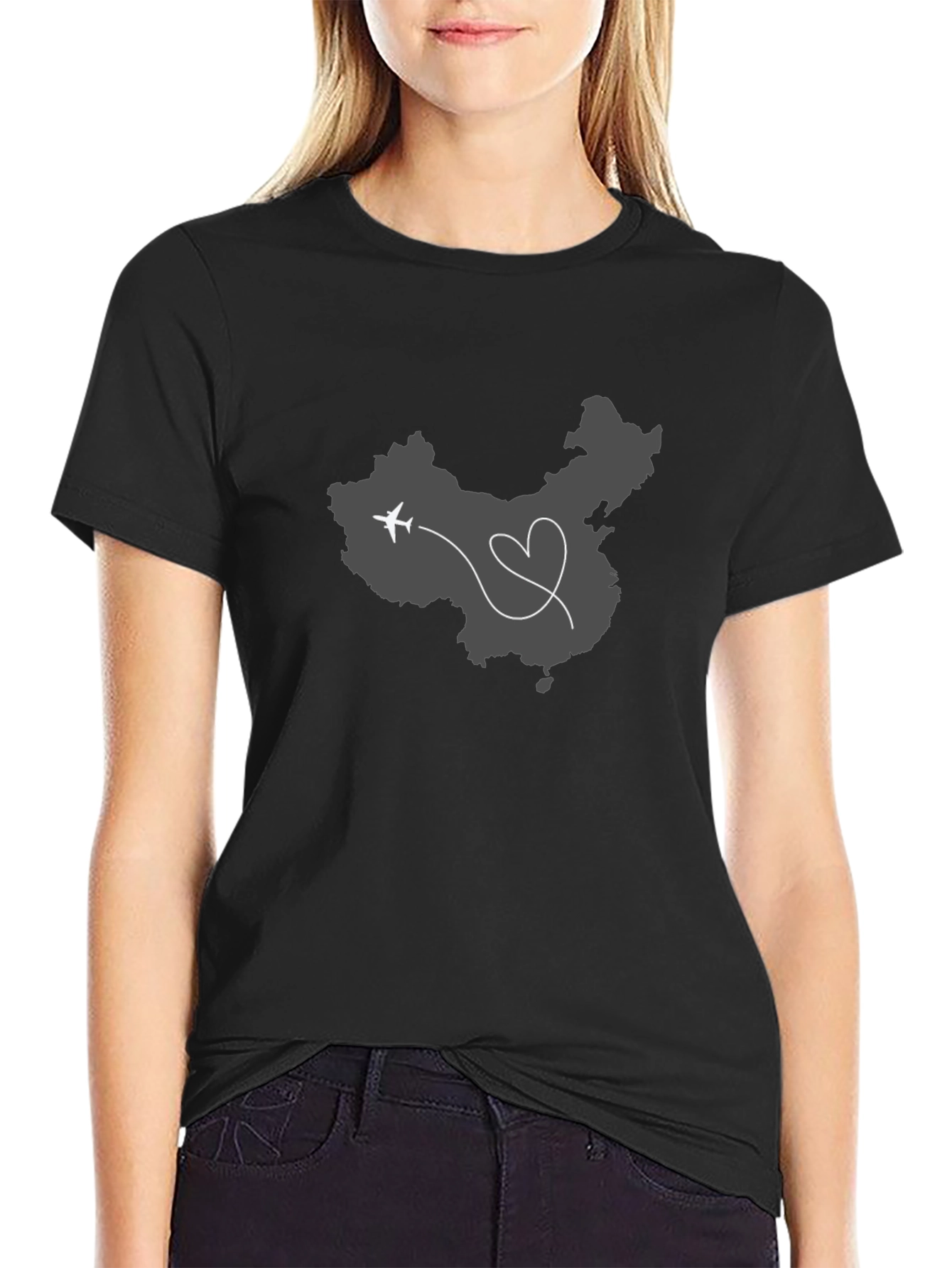 Love China Graphic T-Shirt - Travel Souvenir Tee