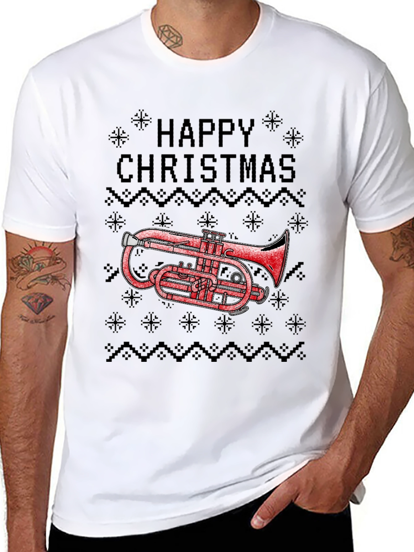 Happy Christmas Cornet T-Shirt
