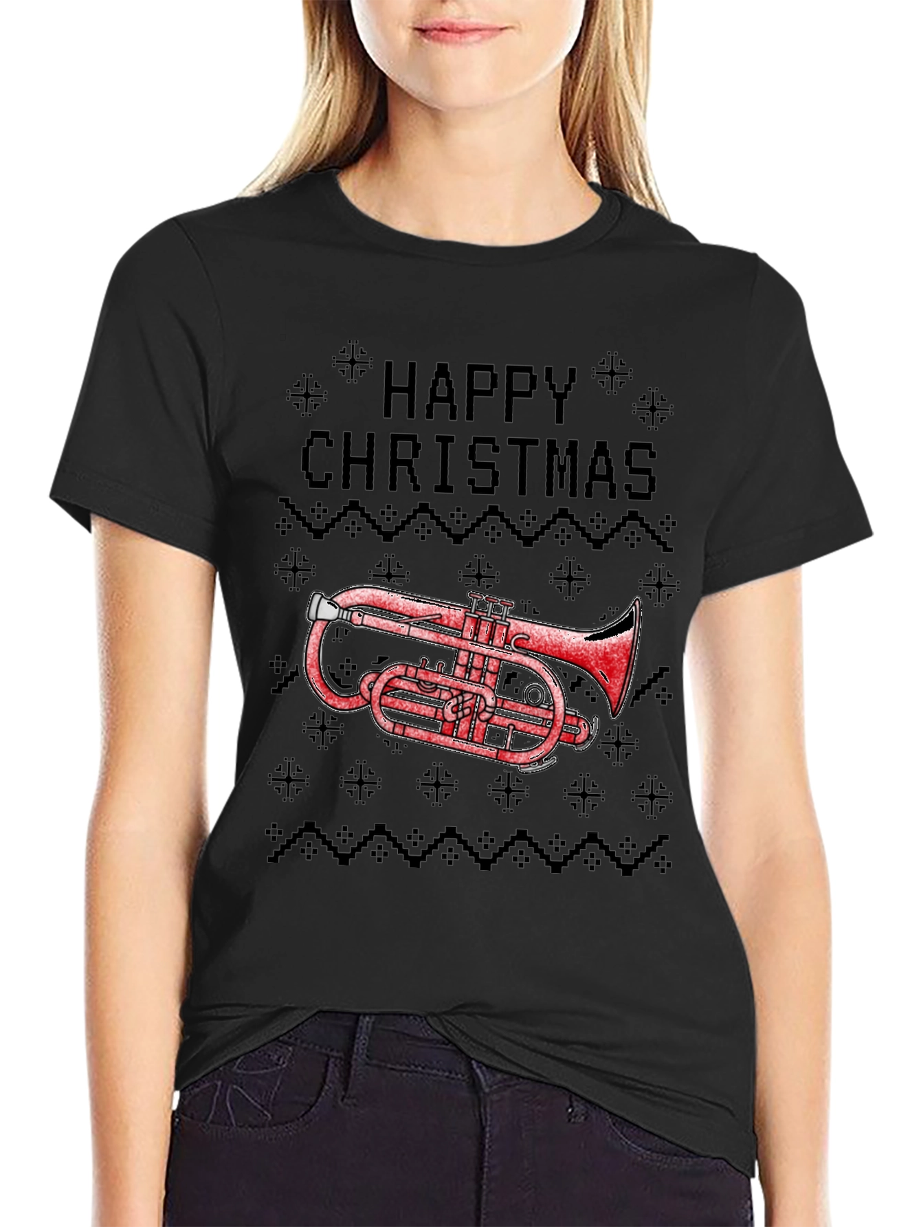 Happy Christmas Cornet T-Shirt