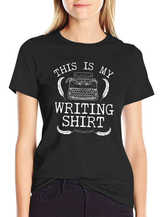 This is My Writing Shirt - Typewriter Design