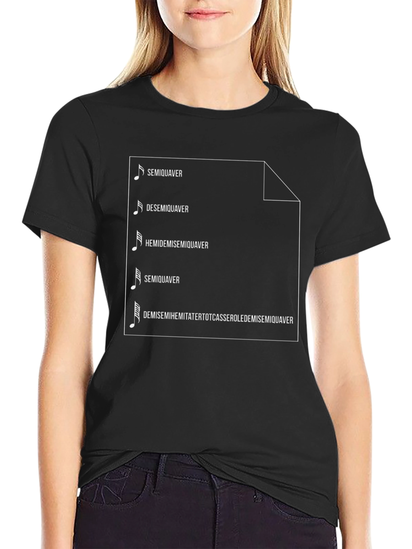 Musical Note Shirt: Funny Music Theory Tee