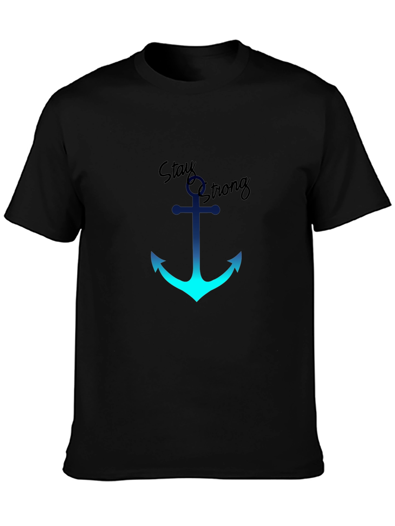 Stay Strong Anchor Graphic T-Shirt